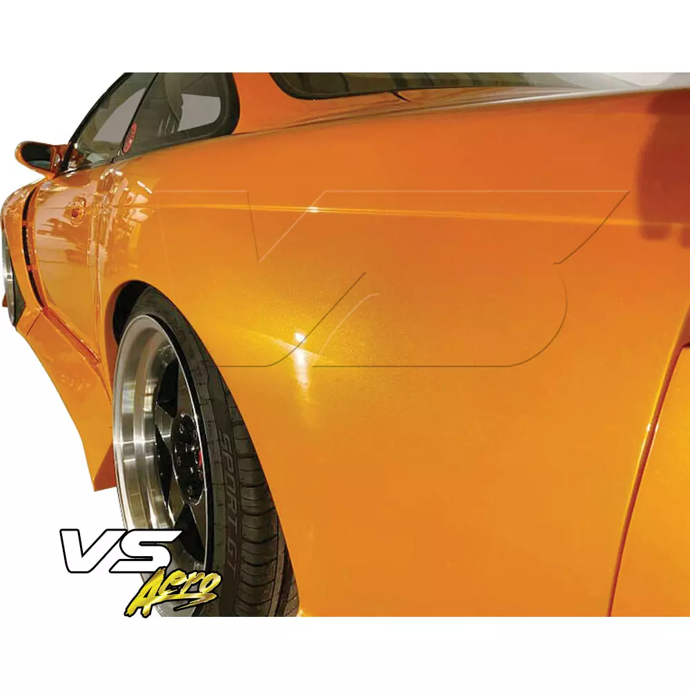VSaero FRP BSPO Blister Wide Body Kit 8pc > Nissan 240SX S14 1997-1998 - Image 16