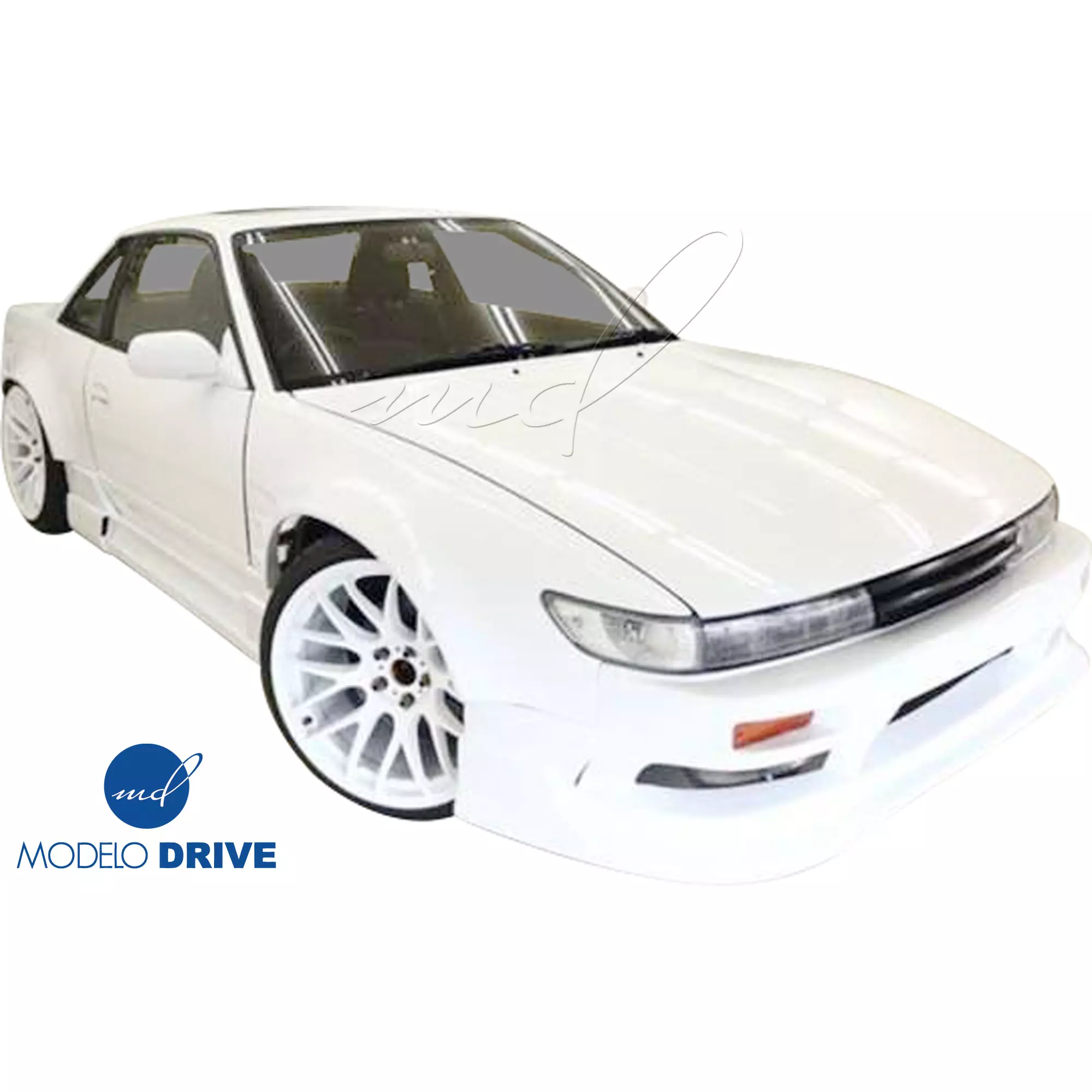 ModeloDrive FRP ORI t4 75mm Wide Body Fenders (rear) > Nissan Silvia S13 1989-1994> 2dr Coupe - Image 4