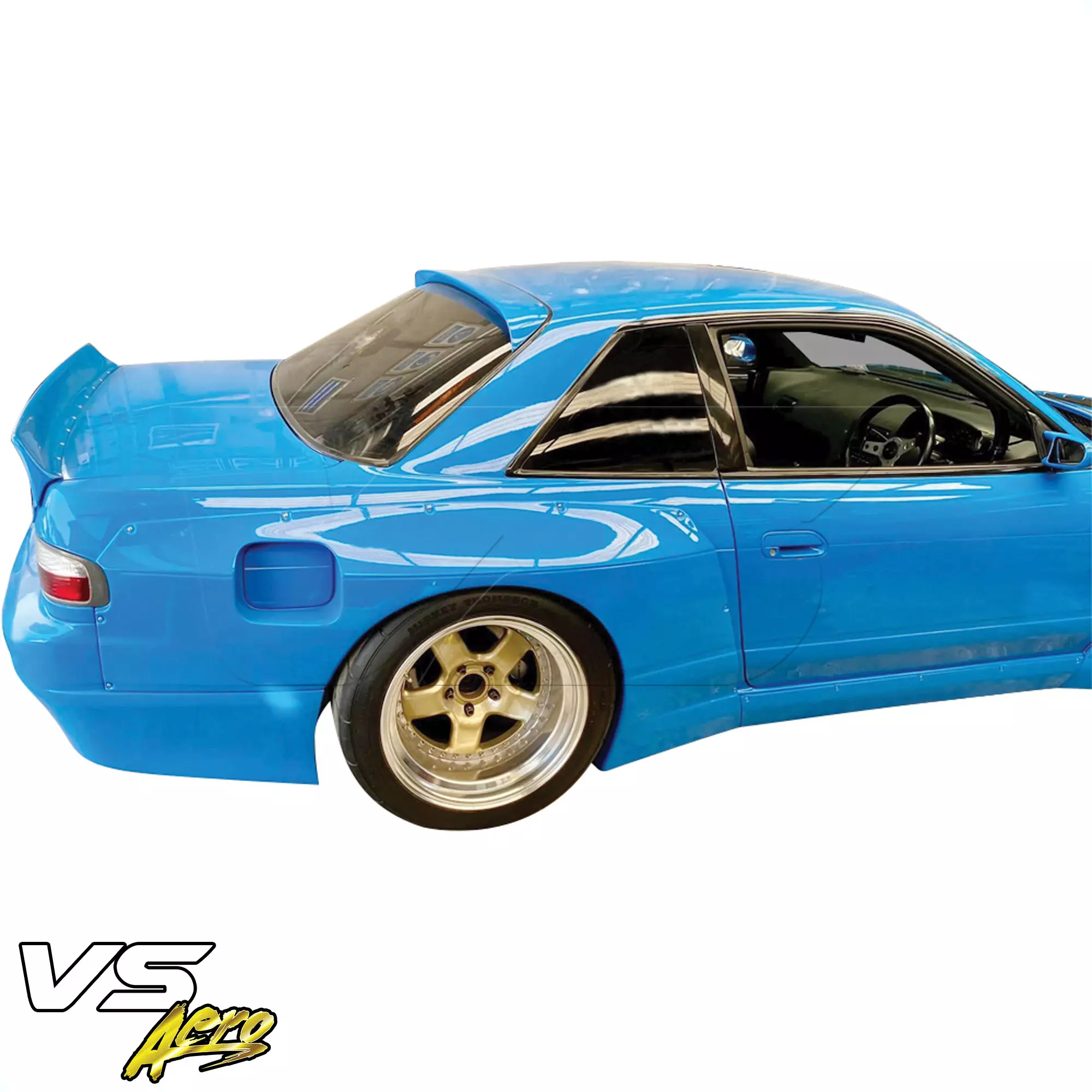 VSaero FRP TKYO v3 Wide Body 110mm Fenders (rear) > Nissan Silvia S13 1989-1994 > 2dr Coupe - Image 8