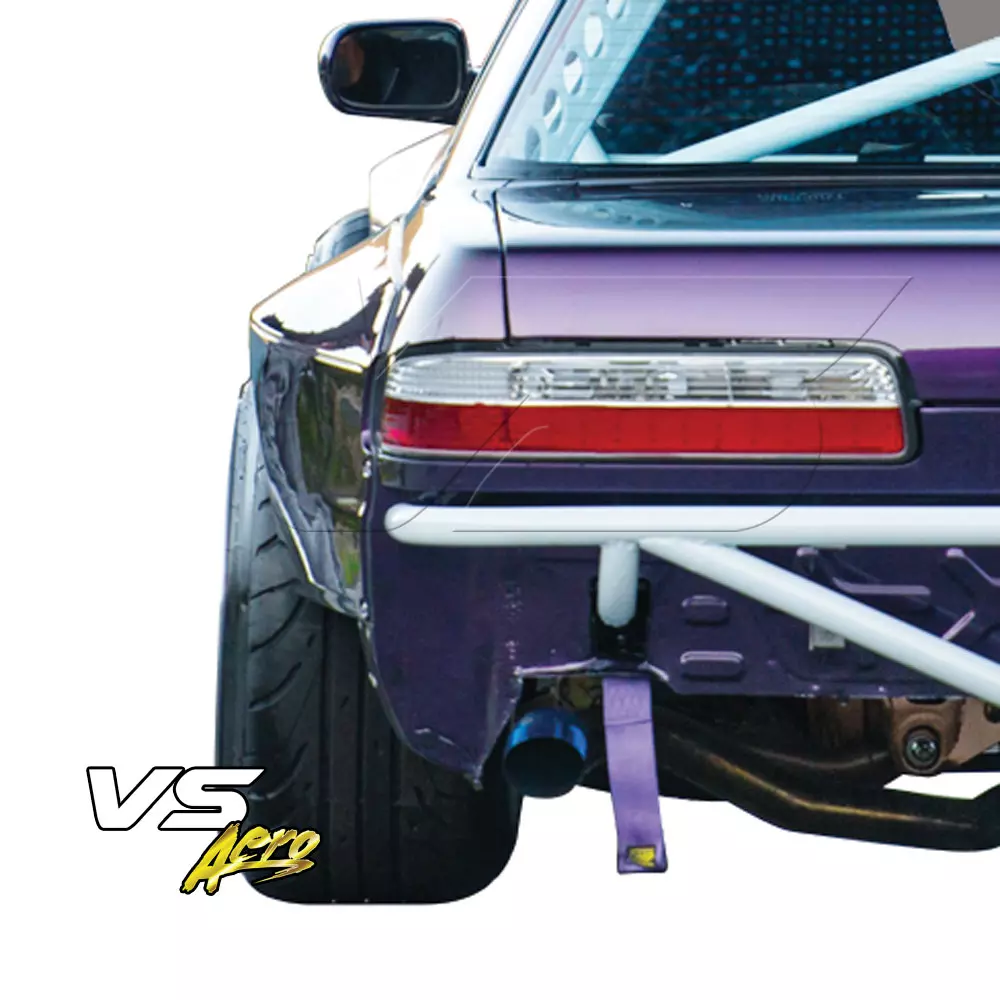 VSaero FRP TKYO v3 Wide Body 110mm Fenders (rear) > Nissan Silvia S13 1989-1994 > 2dr Coupe - Image 9