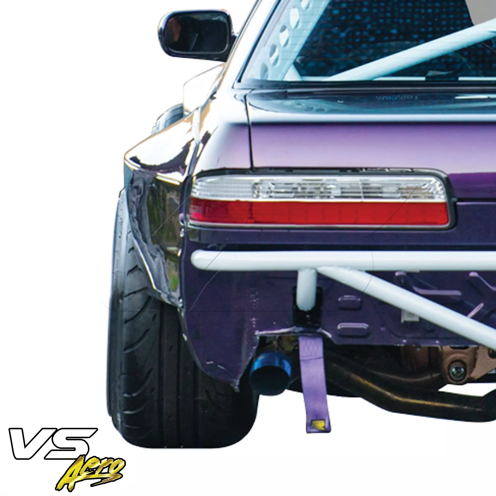 VSaero FRP TKYO v3 Wide Body 110mm Fenders (rear) > Nissan Silvia S13 1989-1994 > 2dr Coupe - Image 16