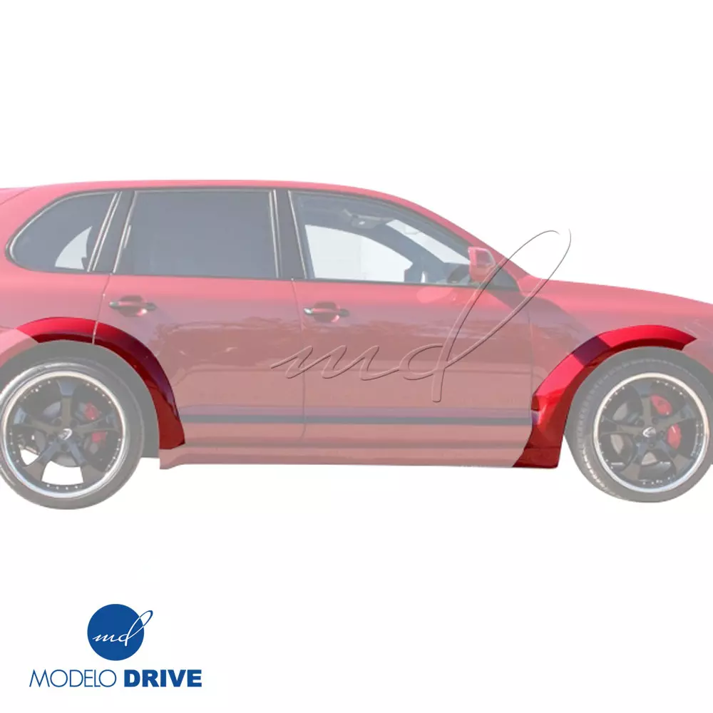 ModeloDrive FRP TART Wide Body Kit 8pc > Porsche Cayenne 957 2008-2010 - Image 20