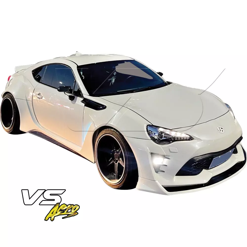 VSaero FRP AG T2 Wide Body 50mm Fenders (front) 4pc > Scion FR-S ZN6 2013-2016 - Image 2