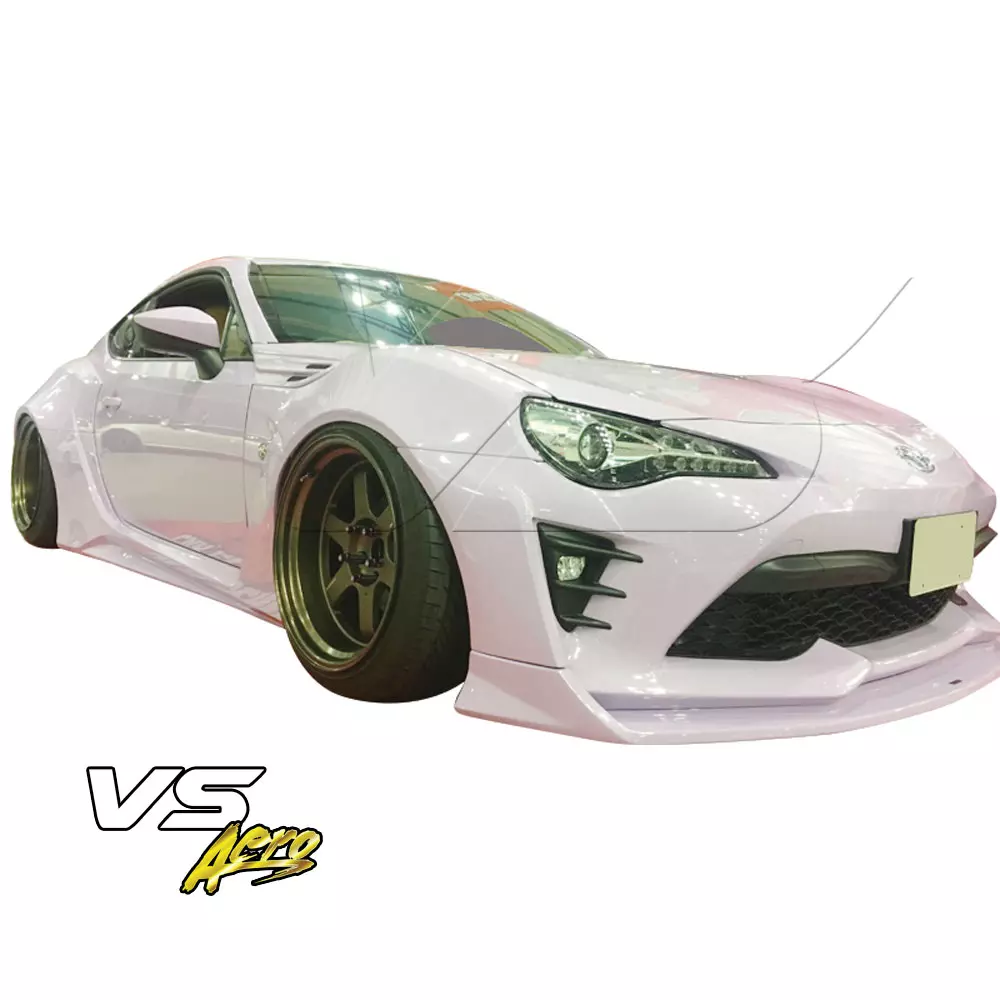 VSaero FRP AG T2 Wide Body 50mm Fenders (front) 4pc > Scion FR-S ZN6 2013-2016 - Image 24