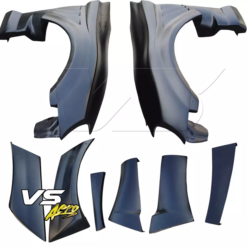 VSaero FRP VAR Wide Body 50mm Fenders (front) 8pc > Subaru BRZ ZN6 2013-2020 - Image 14
