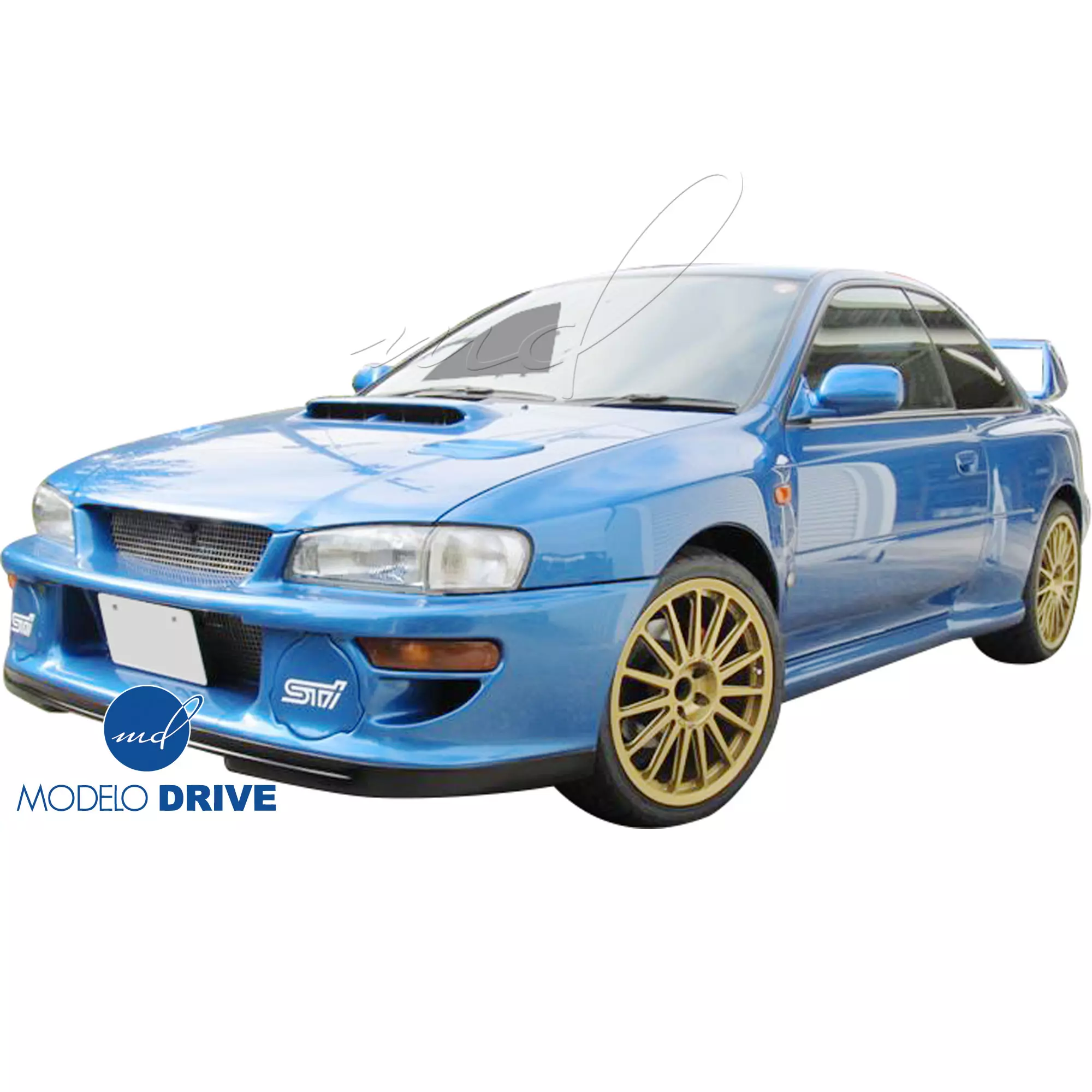ModeloDrive FRP LS WRC 00 Wide Body Kit 13pc > Subaru Impreza (GC8) 1993-2001 > 4dr Sedan - Image 42