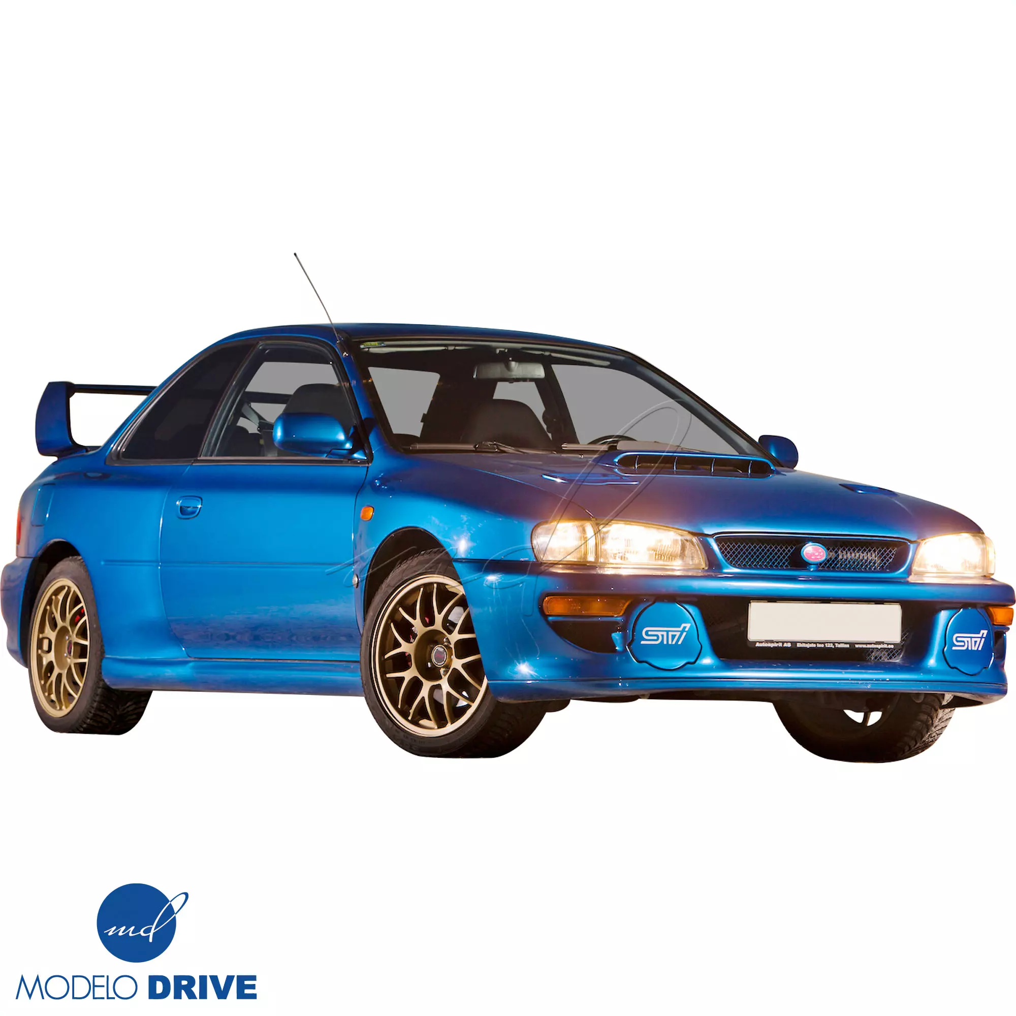 ModeloDrive FRP LS WRC 00 Wide Body Kit 11pc > Subaru Impreza (GC8) 1993-2001 > 2dr Coupe - Image 50