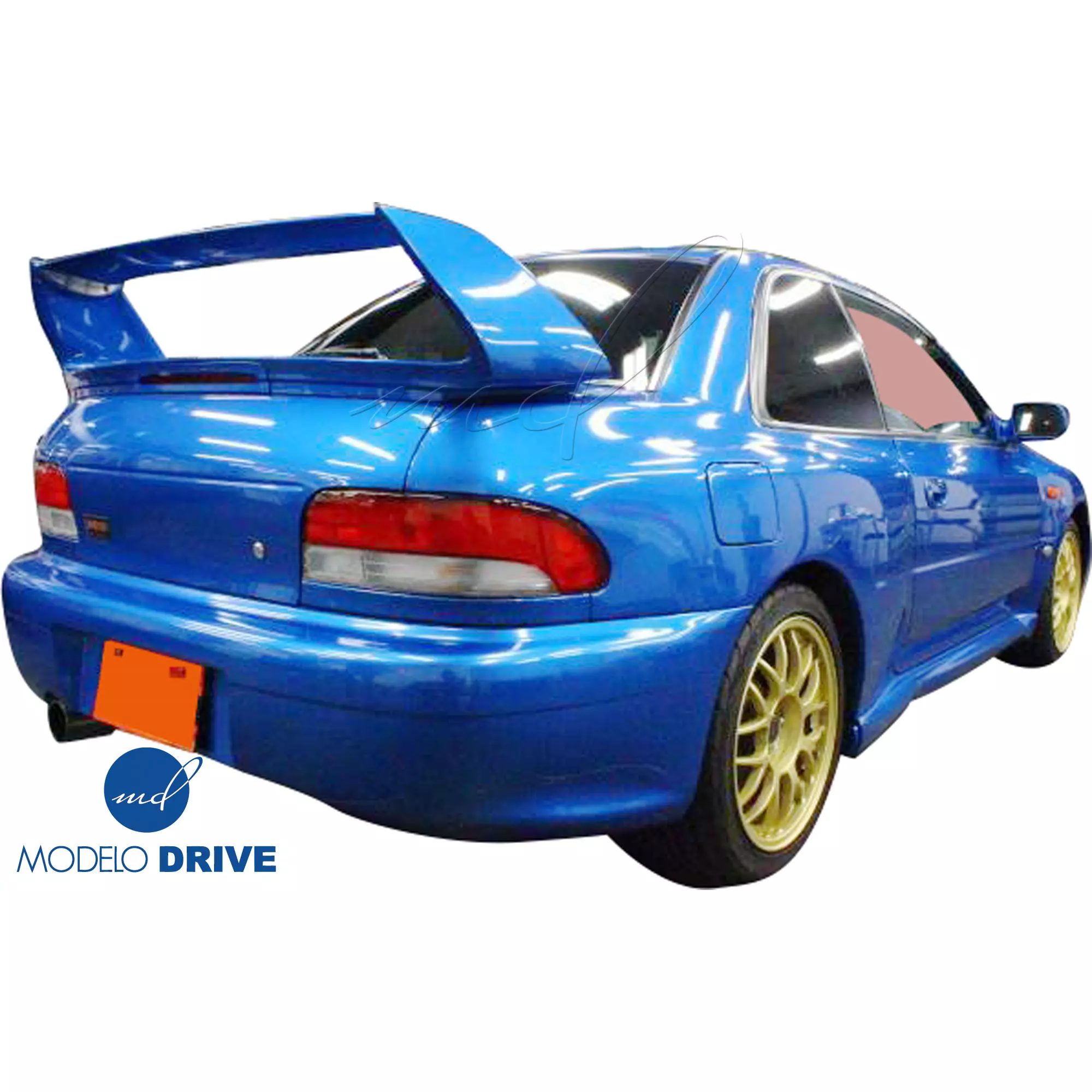 ModeloDrive FRP LS WRC 22B Wide Body Fenders (rear) 3pc > Subaru Impreza (GC8) 1993-2001 > 2dr Coupe - Image 5
