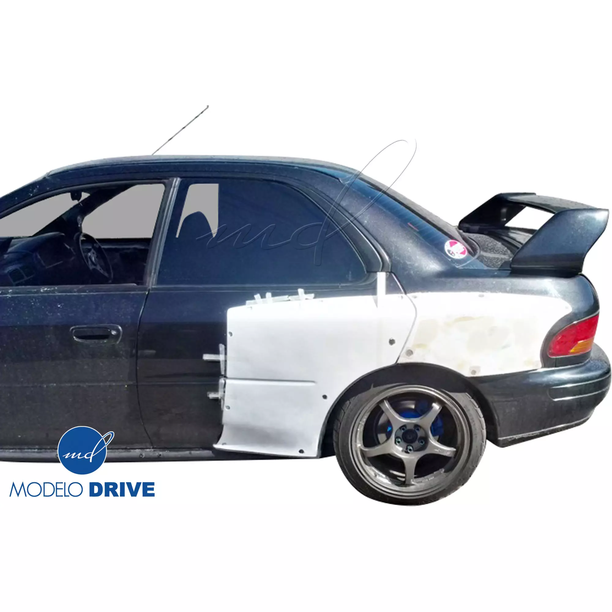 ModeloDrive FRP LS WRC 00 Wide Body Kit 13pc > Subaru Impreza (GC8) 1993-2001 > 4dr Sedan - Image 101