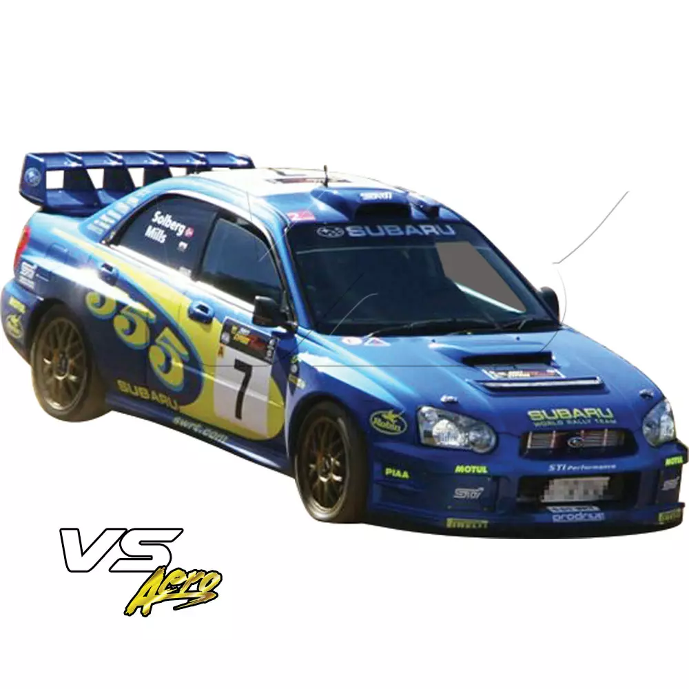 VSaero FRP LSPO WRC Wide Body Kit 11pc > Subaru Impreza WRX 2004-2005 > 4dr - Image 33