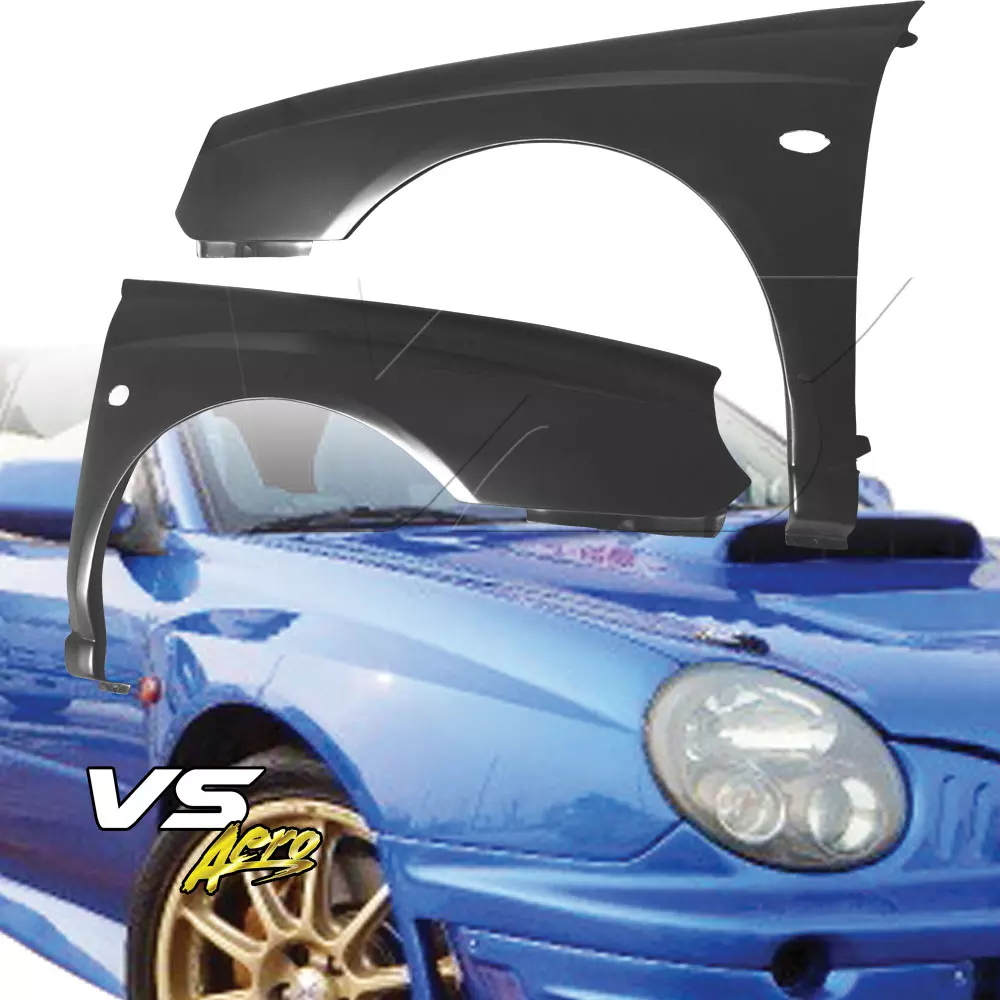 VSaero FRP LSPO WRC Wide Body Fenders (front) > Subaru Impreza WRX 2002-2003 > 4/5dr - Image 11