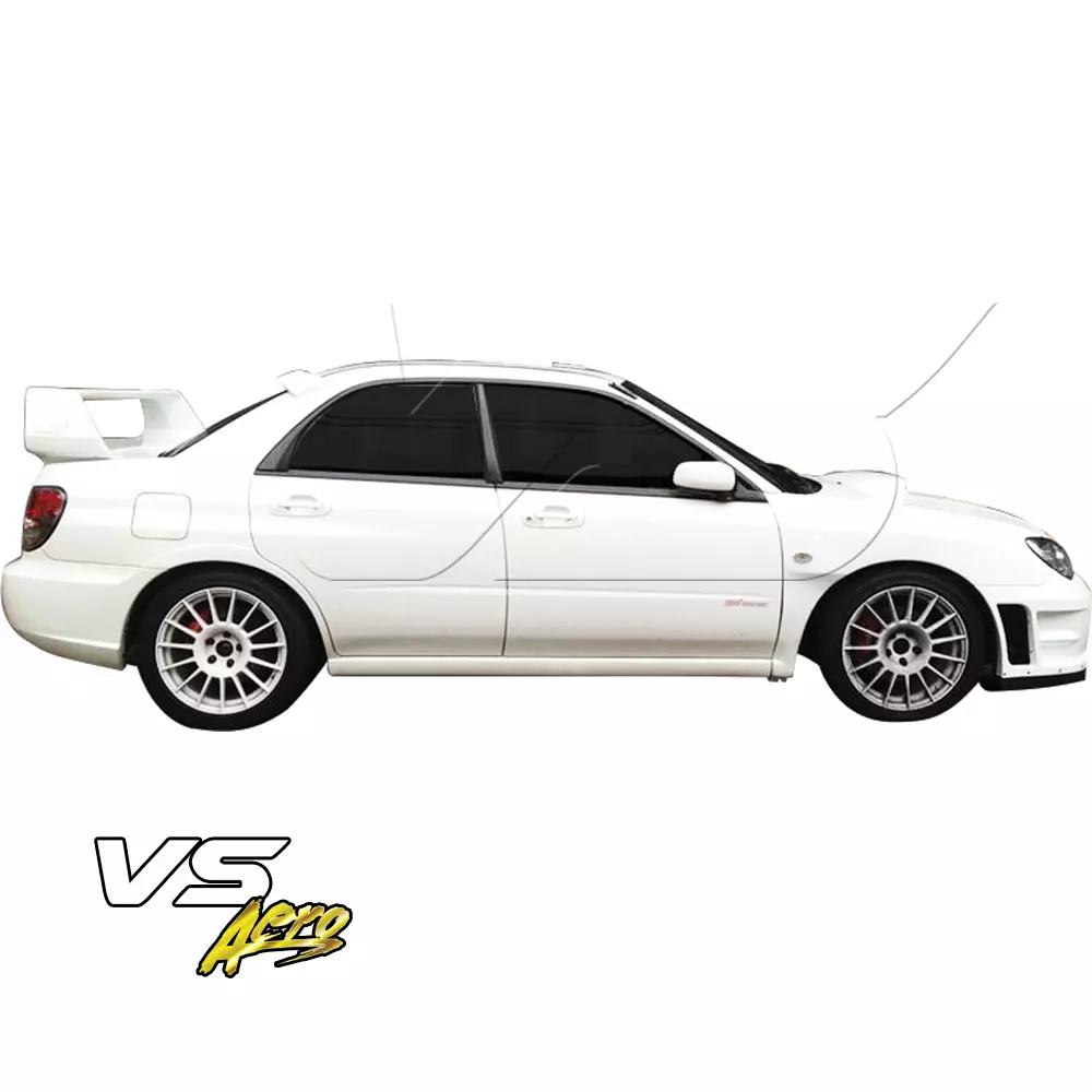 VSaero FRP LSPO WRC Wide Body Fenders 7pc > Subaru Impreza WRX 2006-2007 > 4dr Sedan - Image 6