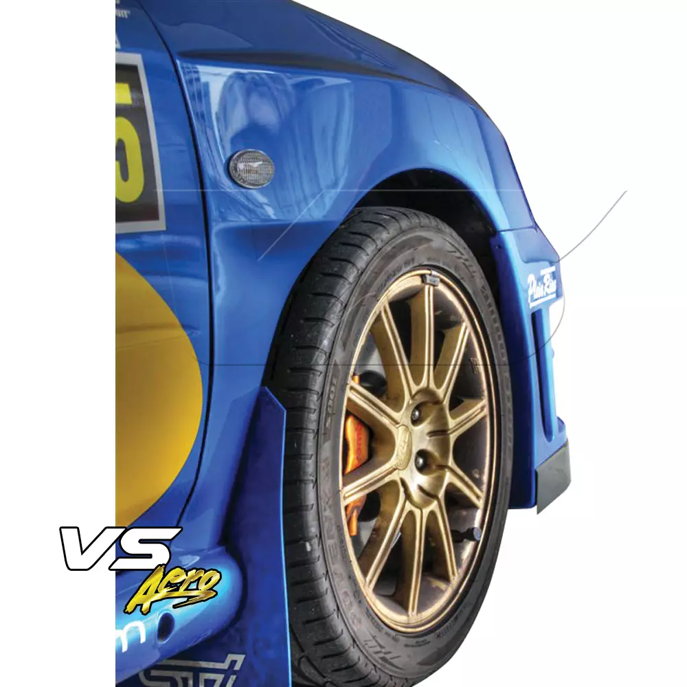 VSaero FRP LSPO WRC Wide Body Kit 11pc > Subaru Impreza WRX 2006-2007 > 4dr - Image 33