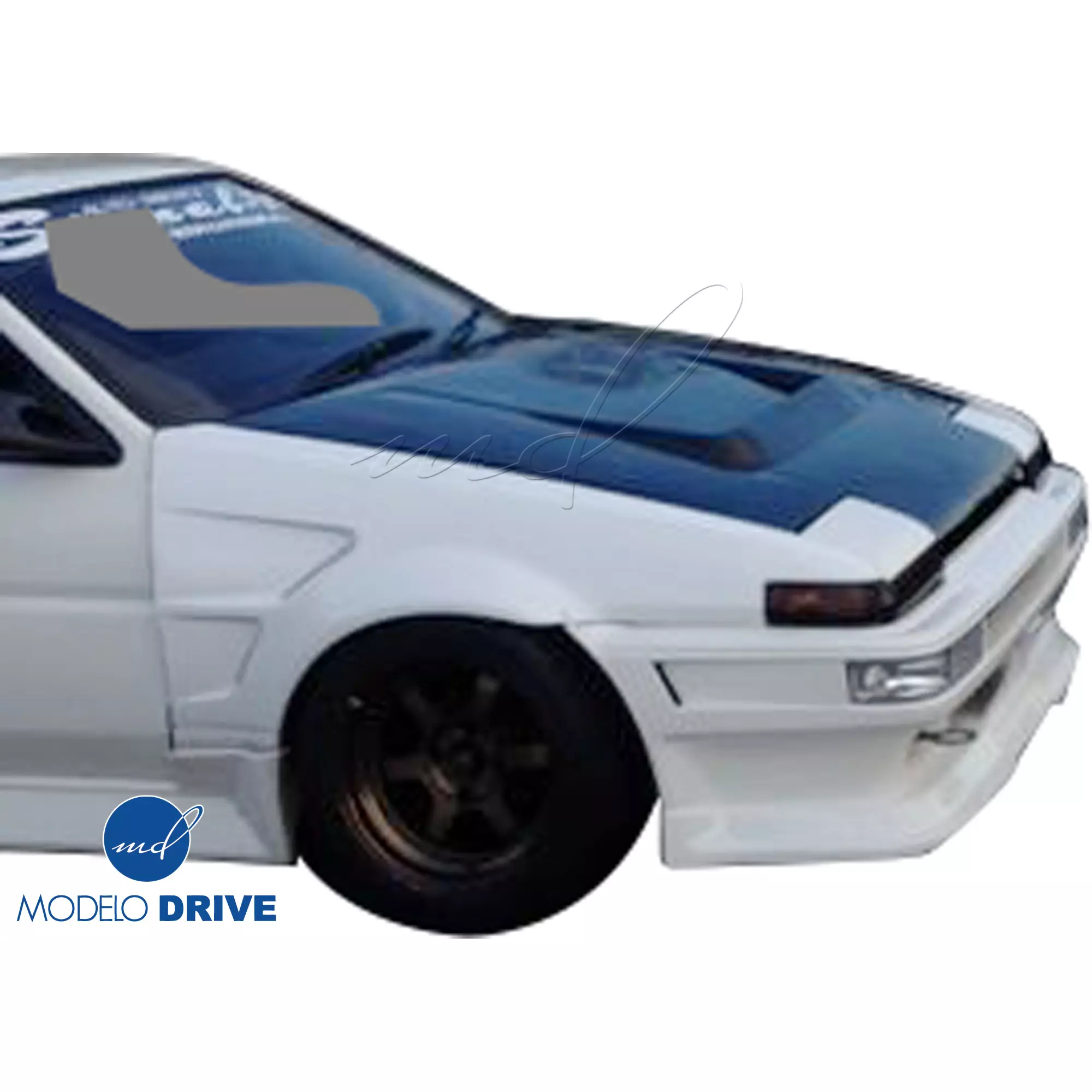 ModeloDrive FRP DMA D1 Wide Body 30mm Fenders Set > Toyota Corolla AE86 1984-1987 > 2dr Coupe - Image 5