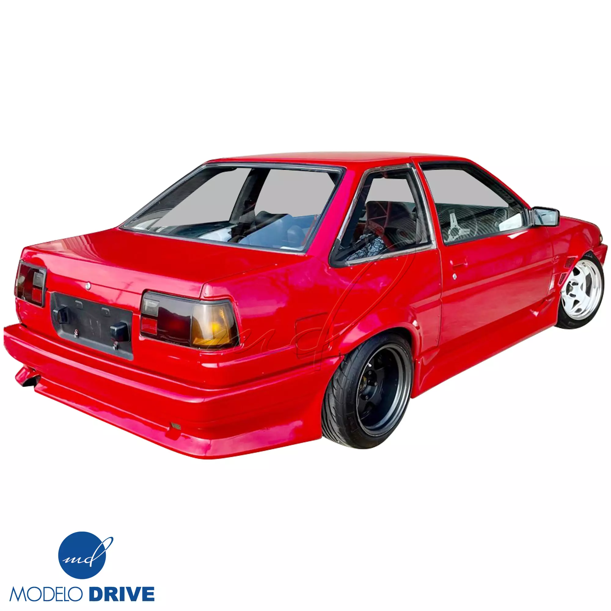 ModeloDrive FRP DMA D1 Wide Body 30mm Fenders Set > Toyota Corolla AE86 1984-1987 > 2dr Coupe - Image 47