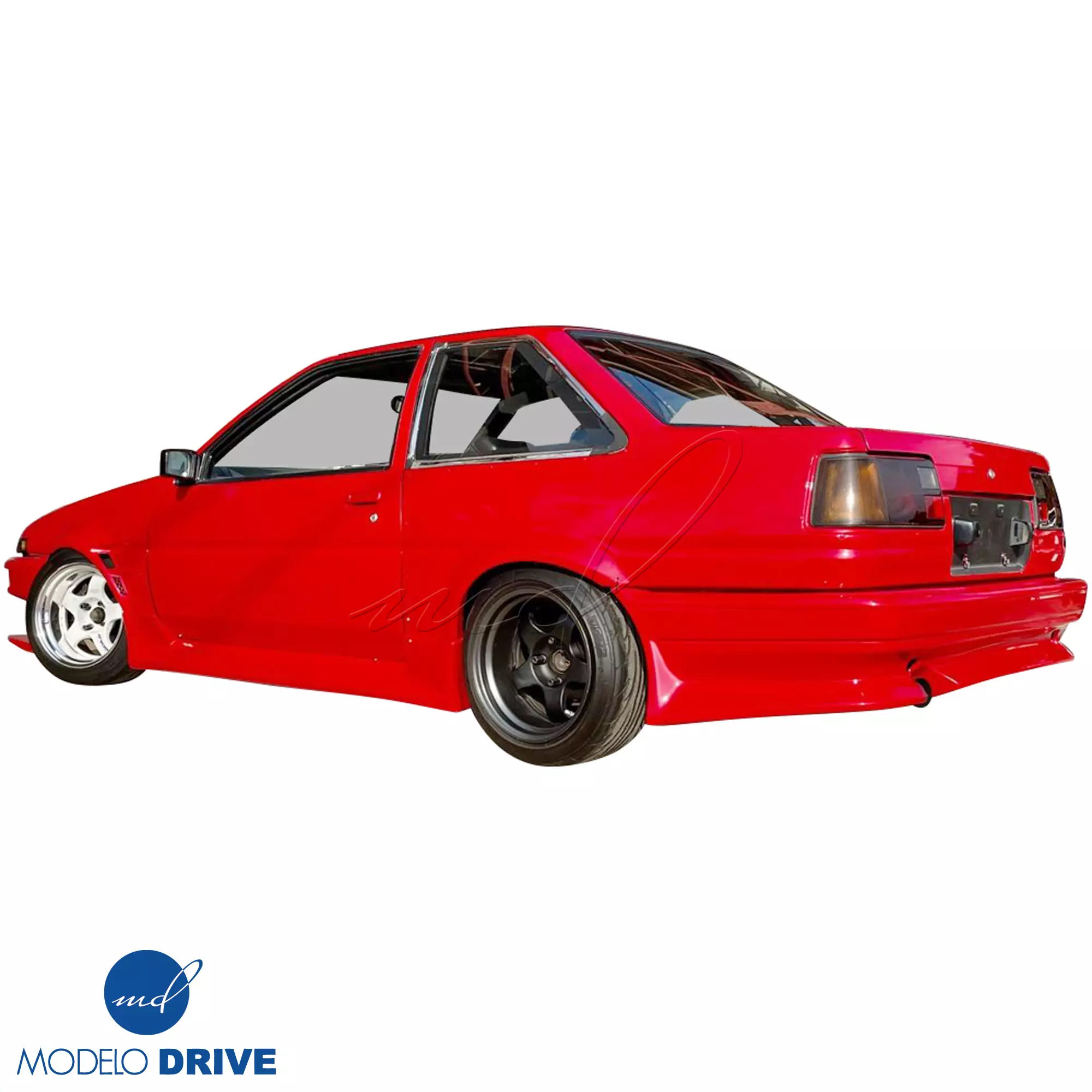 ModeloDrive FRP DMA D1 Wide Body 30mm Fenders Set > Toyota Corolla AE86 1984-1987 > 2dr Coupe - Image 48