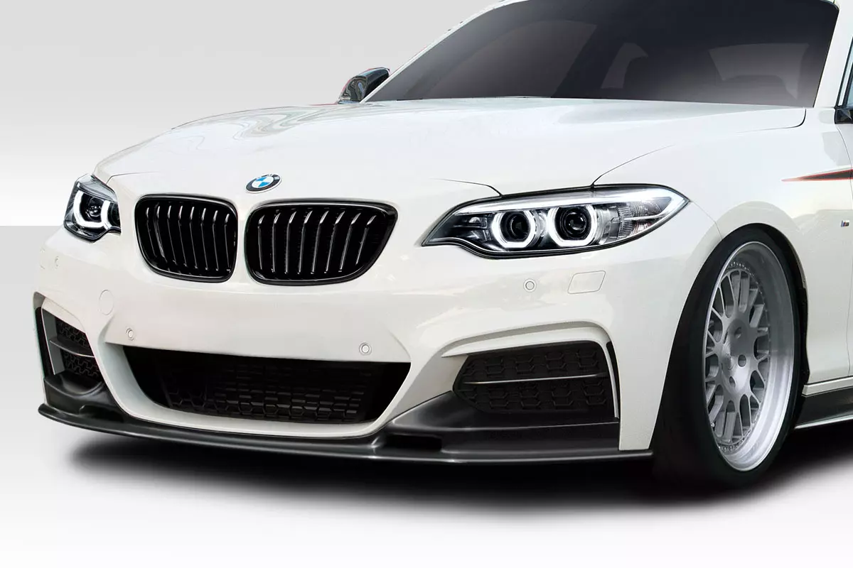 2014-2021 BMW 2 Series F22 F23 Duraflex GTF Front Lip Under Spoiler 1 Piece - Image 2