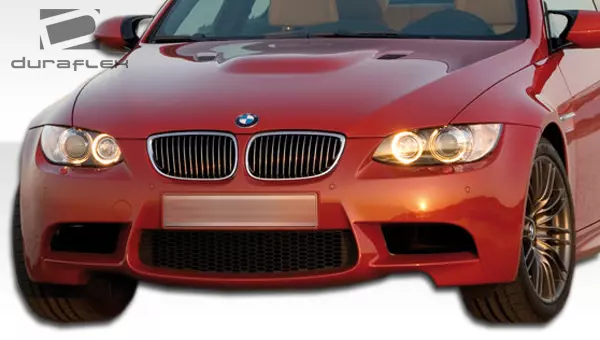2007-2010 BMW 3 Series E92 2dr E93 Convertible Duraflex M3 Look Front Bumper Cover 1 Piece - Image 4