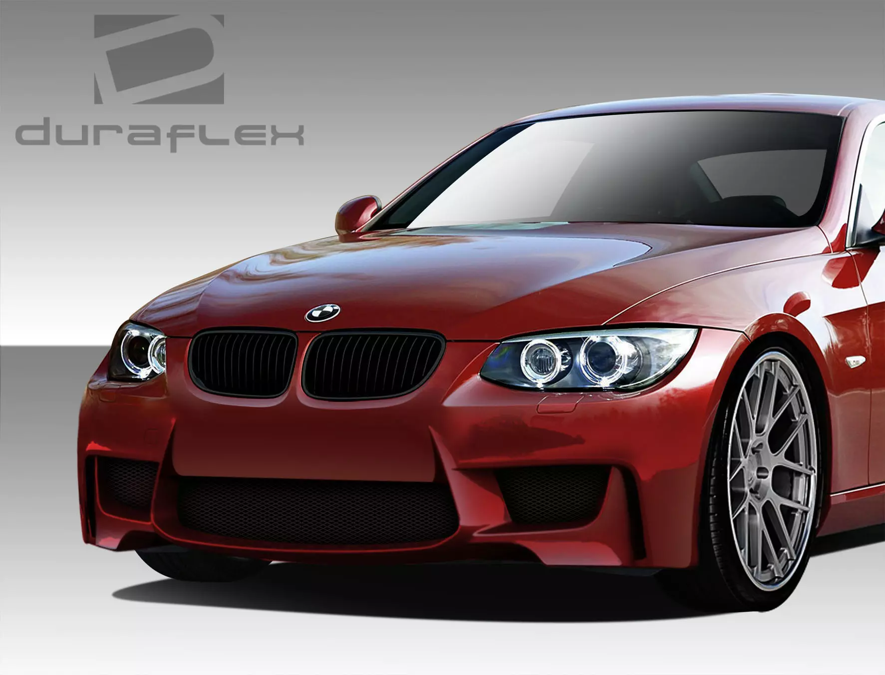 2011-2013 BMW 3 Series E92 2dr E93 Convertible Duraflex 1M Look Front Bumper Cover 1 Piece - Image 2