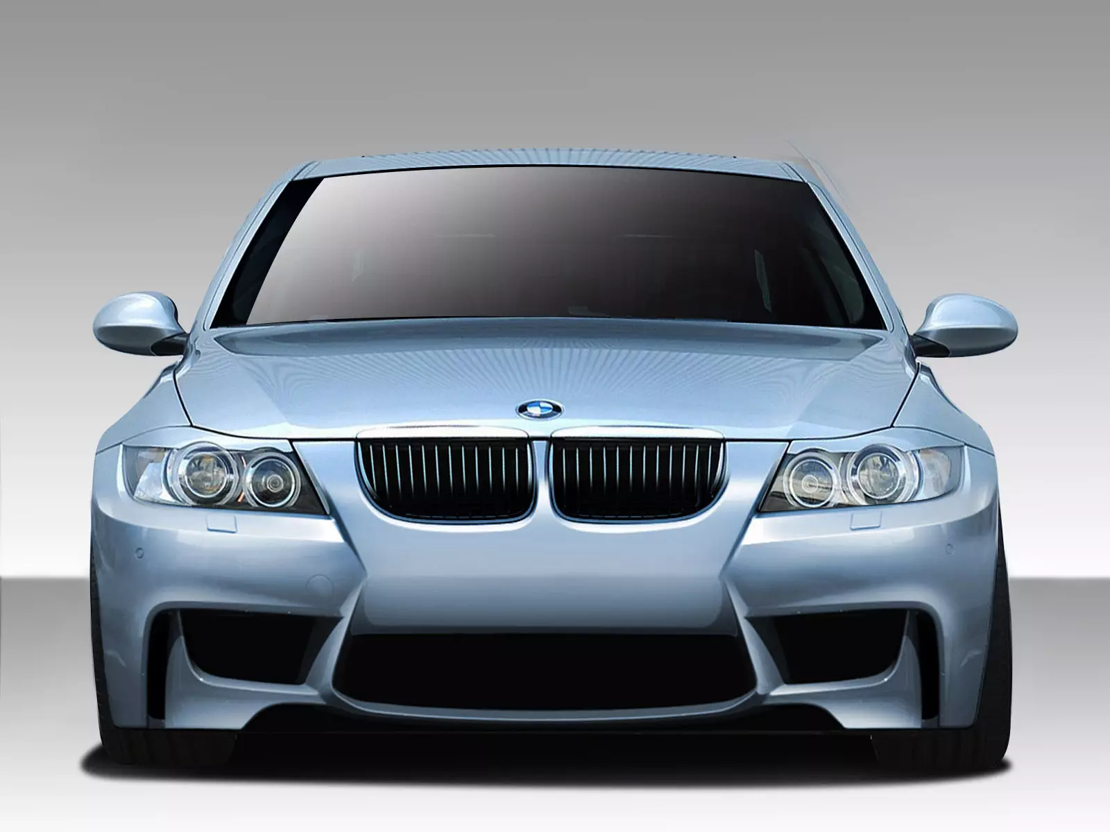 2006-2008 BMW 3 Series E90 4DR Duraflex 1M Look Front Bumper Cover 1 Piece - Image 1