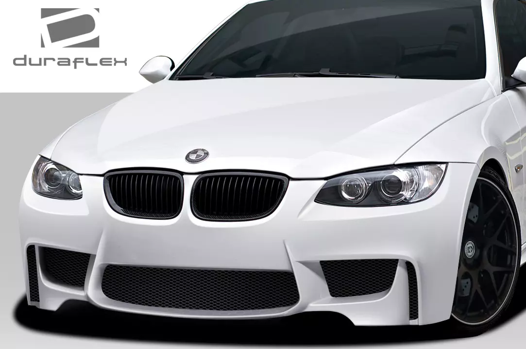 2007-2010 BMW 3 Series E92 2dr E93 Convertible Duraflex 1M Look Front Bumper Cover 1 Piece - Image 2
