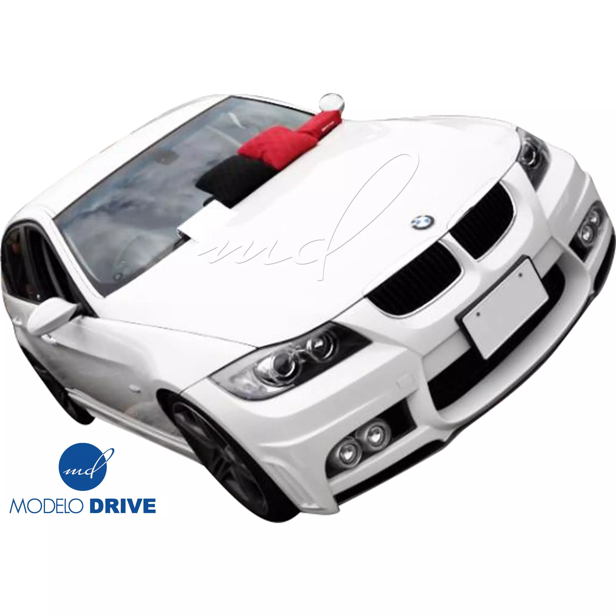 ModeloDrive FRP WAL BISO Body Kit 4pc > BMW 3-Series E90 2007-2010> 4dr - Image 7