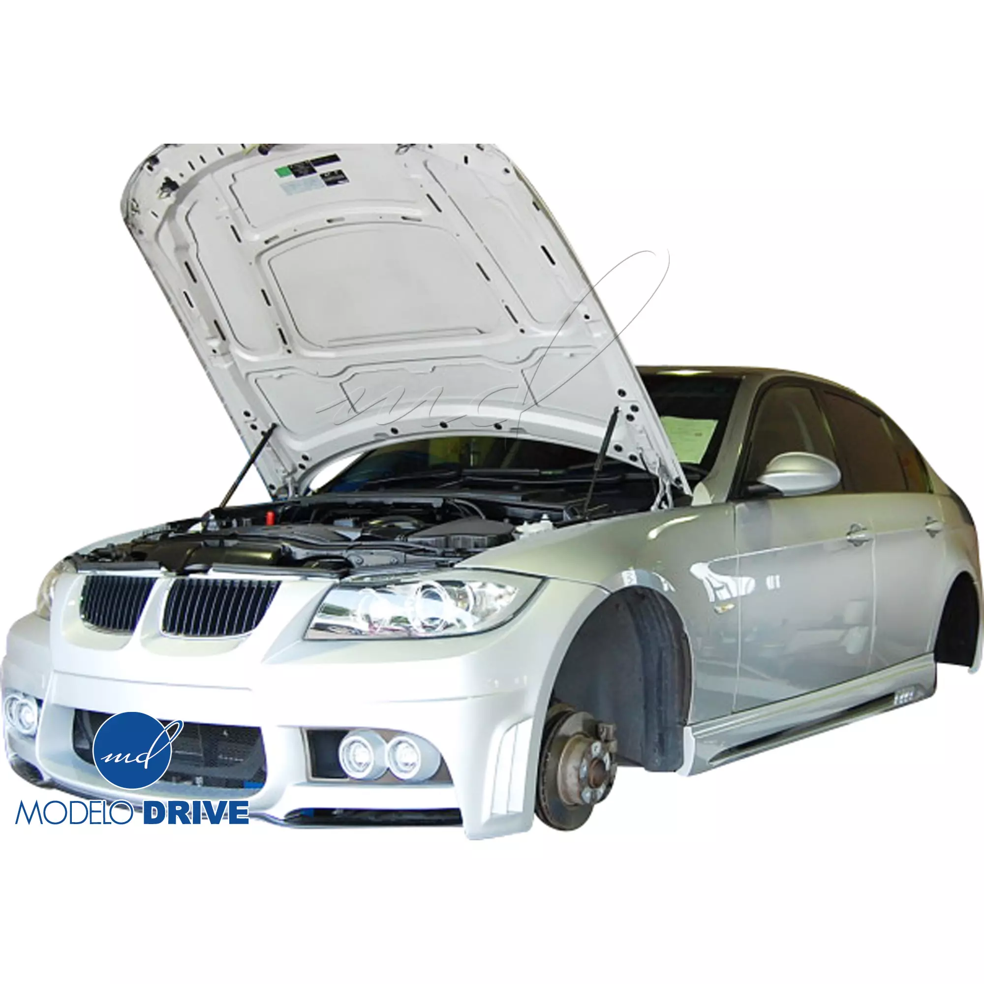 ModeloDrive FRP WAL BISO Front Bumper > BMW 3-Series E90 2007-2010> 4dr - Image 10