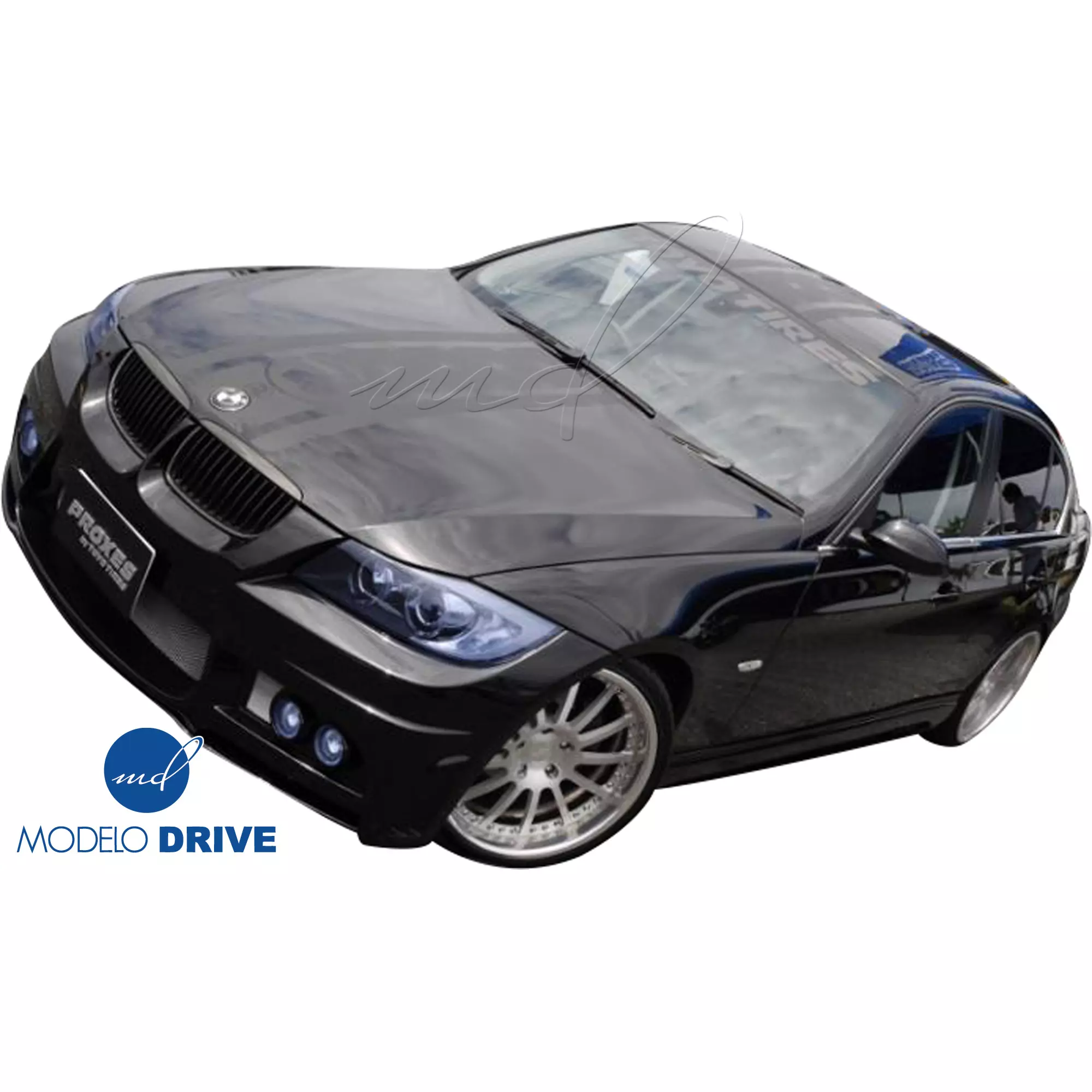 ModeloDrive FRP WAL BISO Front Bumper > BMW 3-Series E90 2007-2010> 4dr - Image 15