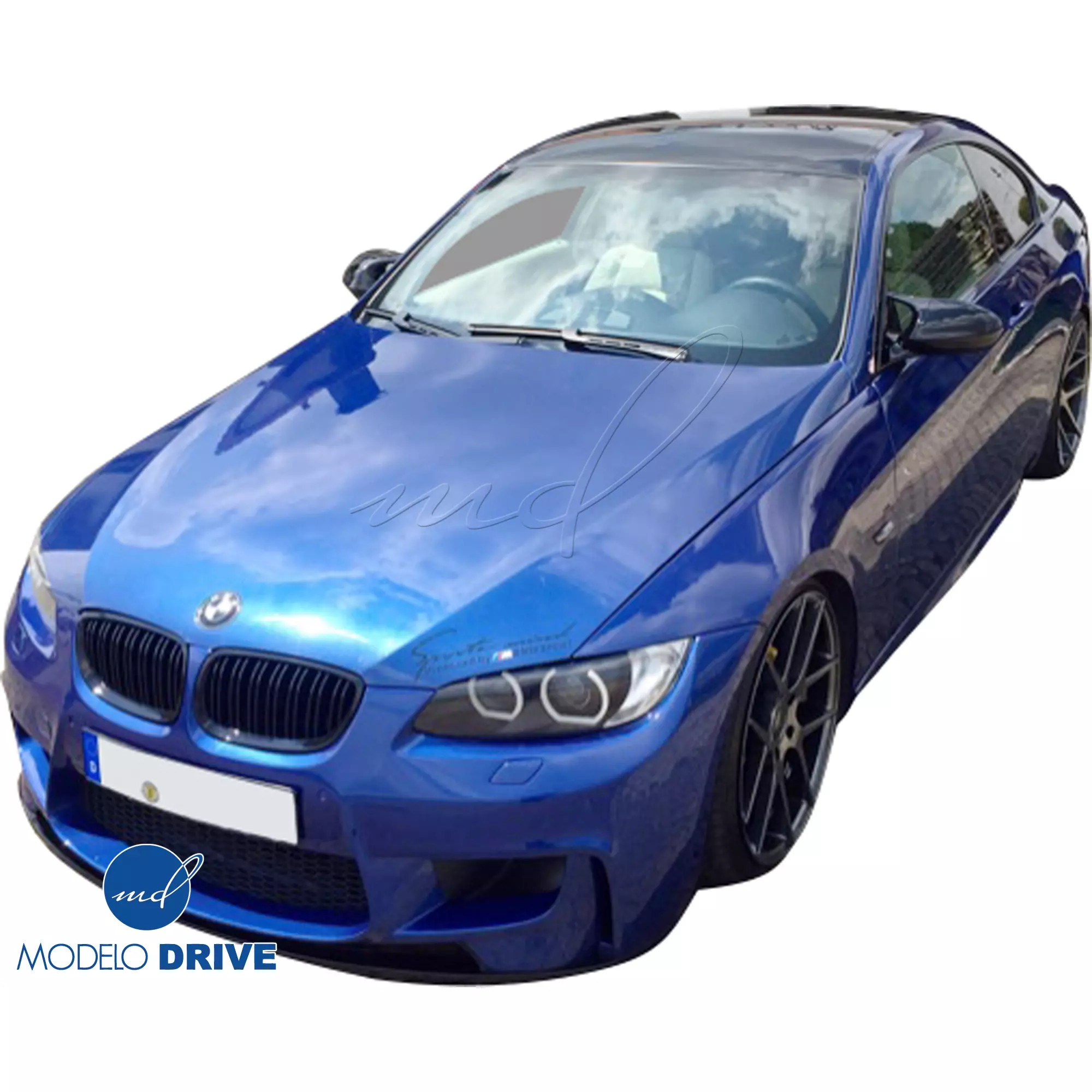 ModeloDrive FRP 1M-Style Body Kit 4pc > BMW 3-Series E92 2007-2010 > 2dr - Image 6
