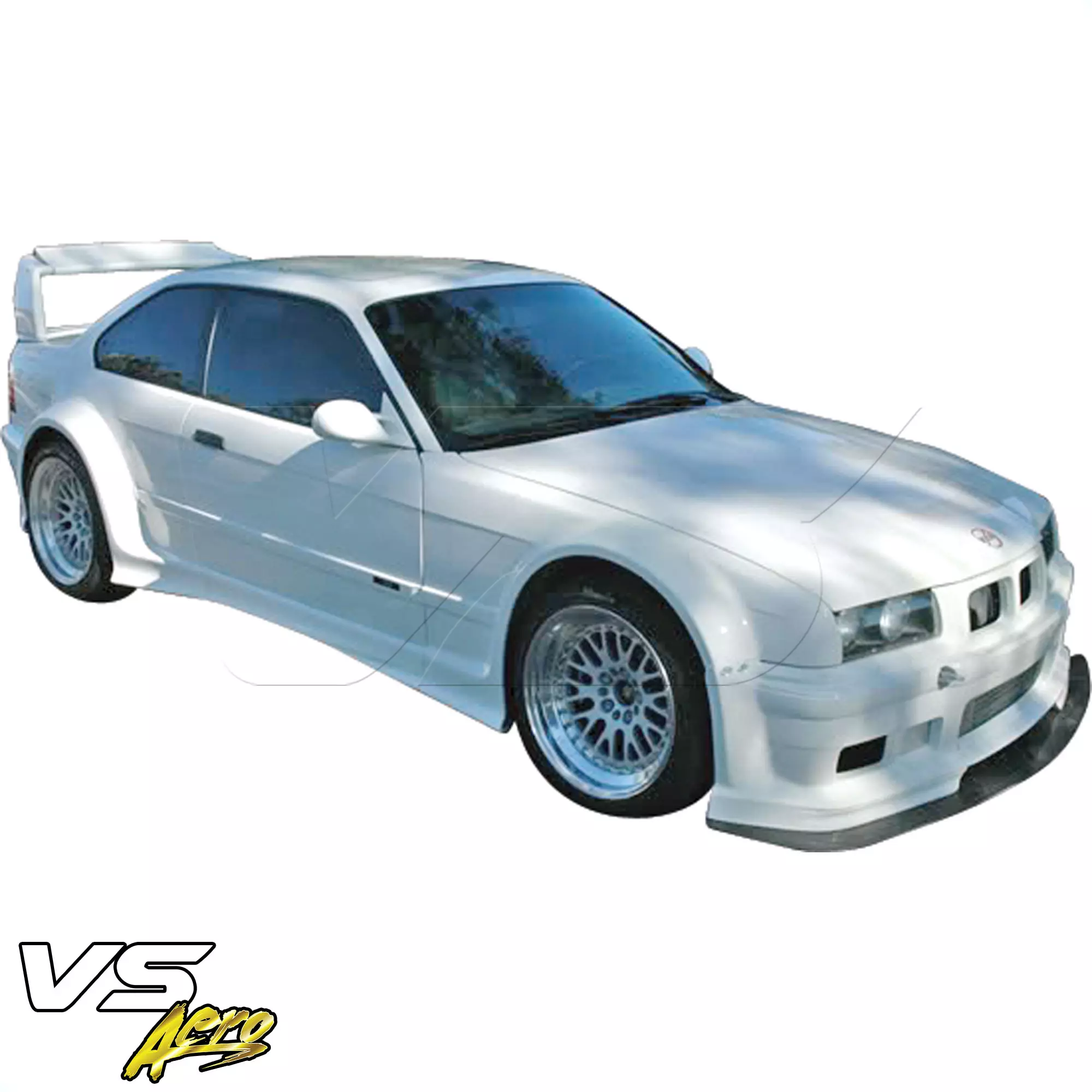 VSaero FRP RIEG DTM Wide Body Front Bumper > BMW 3-Series 325i 328i E36 1992-1998 > 2dr Coupe - Image 7