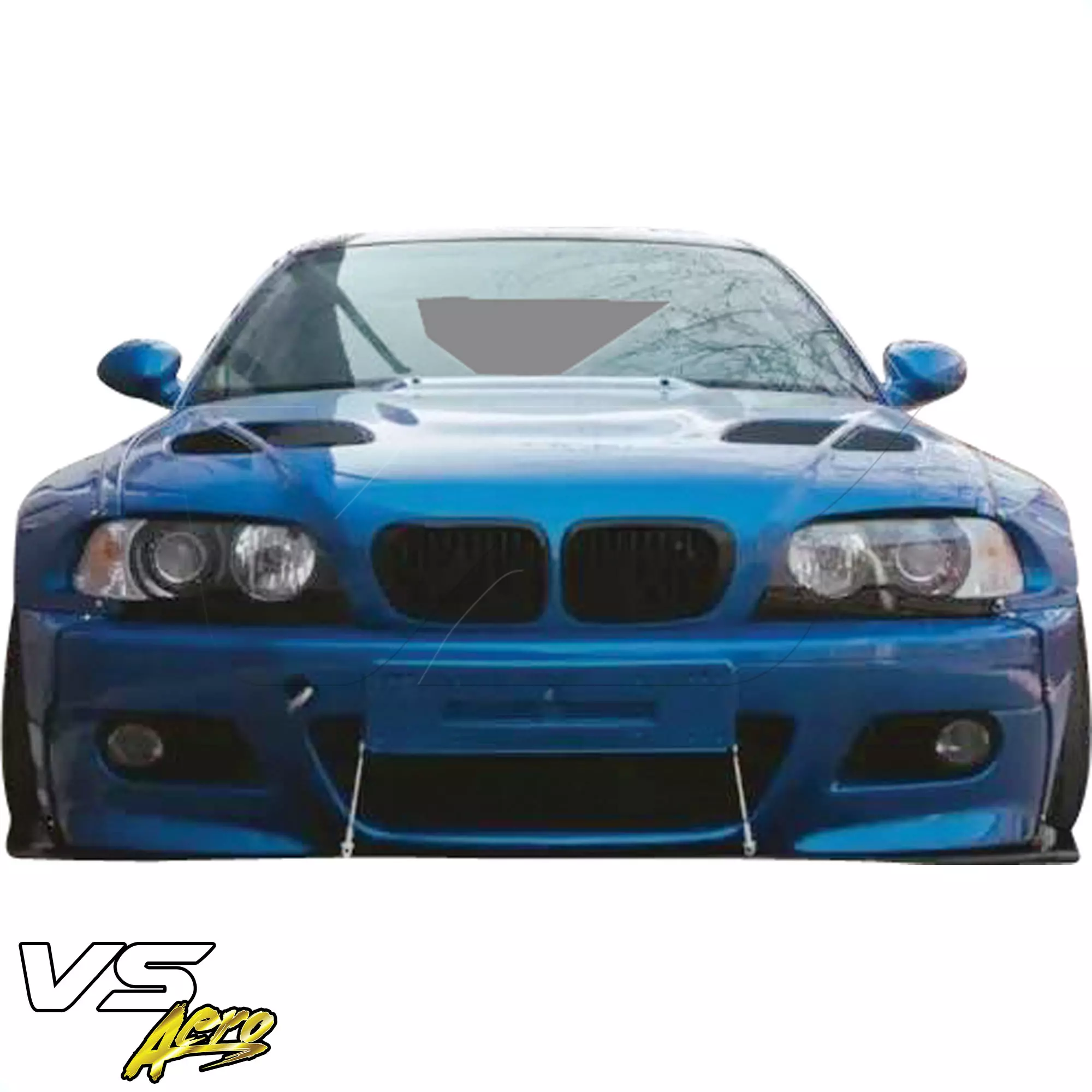 VSaero FRP TKYO V2 Wide Body Kit > BMW 3-Series 325i 330i E46 2002-2005 > 4dr Sedan - Image 7