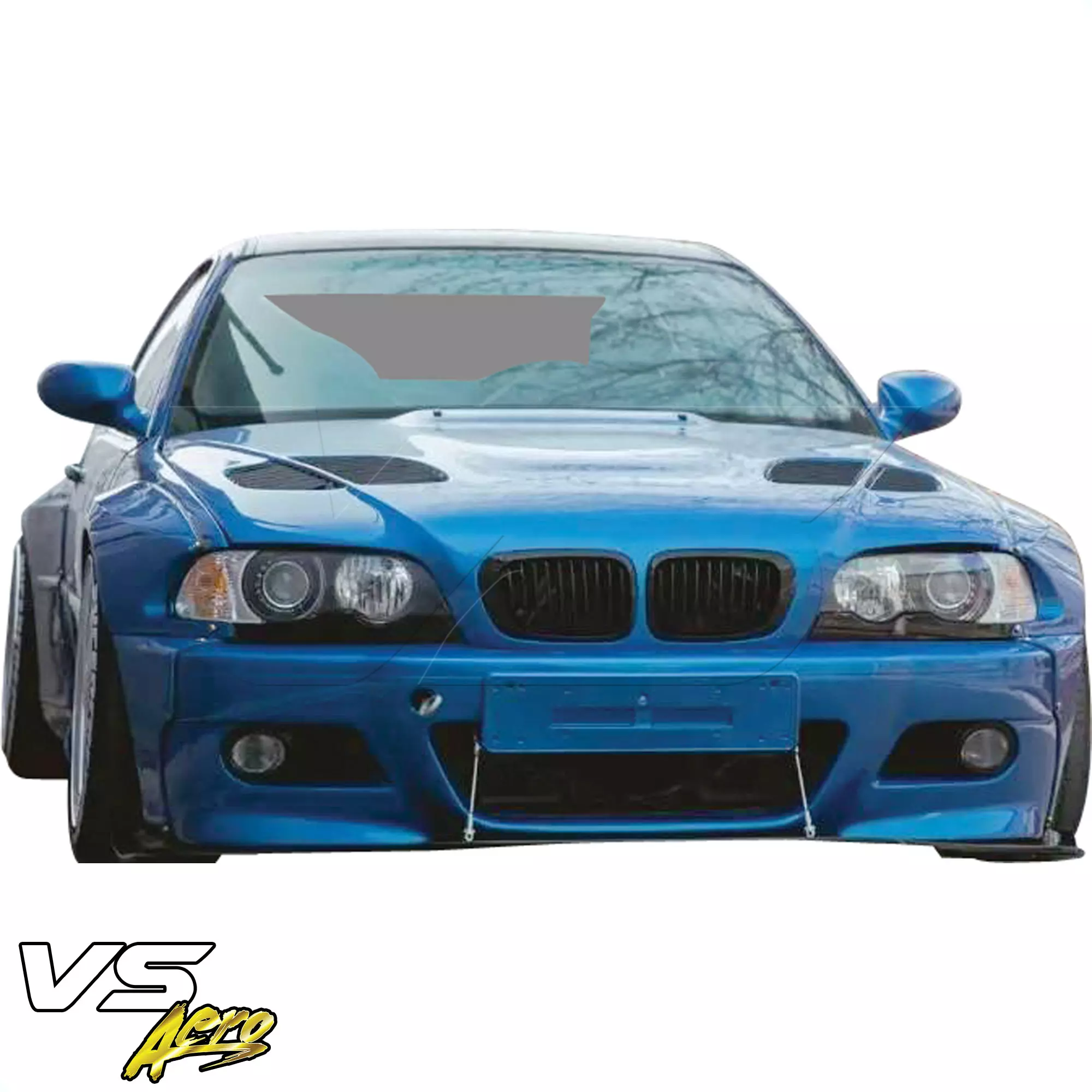 VSaero FRP TKYO V2 Wide Body Kit > BMW 3-Series 325i 330i E46 2002-2005 > 4dr Sedan - Image 9