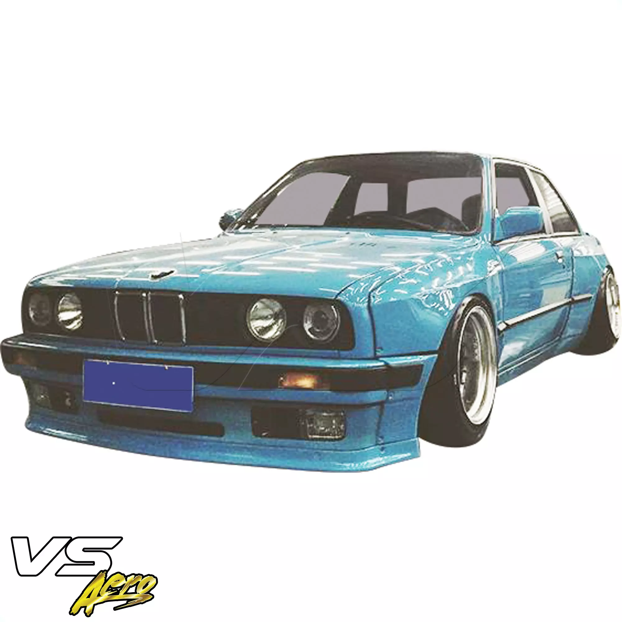 VSaero FRP TKYO Wide Body Front Lip > BMW 3-Series 318i 325i E30 1984-1991> 2dr Coupe - Image 4