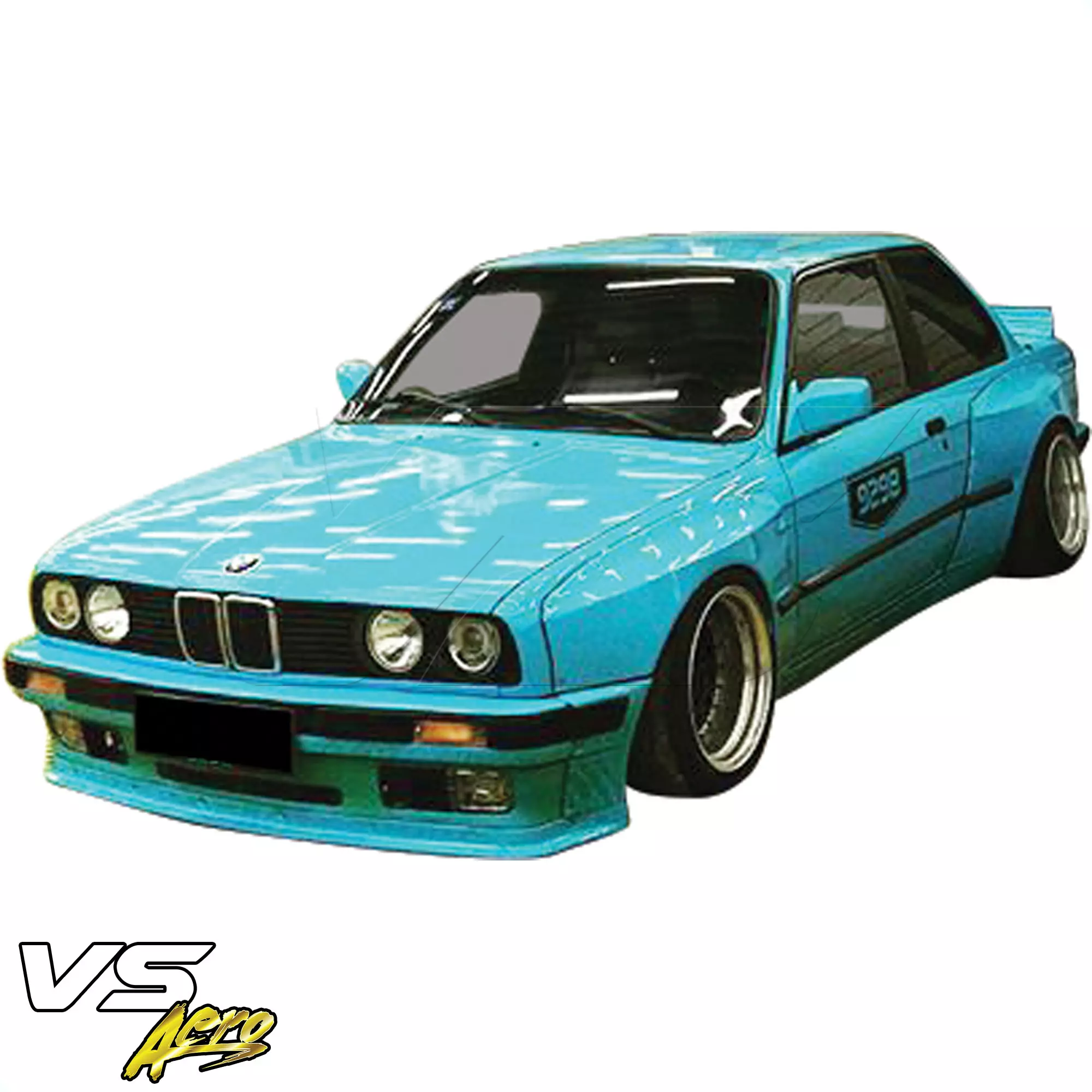 VSaero FRP TKYO Wide Body Front Lip > BMW 3-Series 318i 325i E30 1984-1991> 2dr Coupe - Image 5