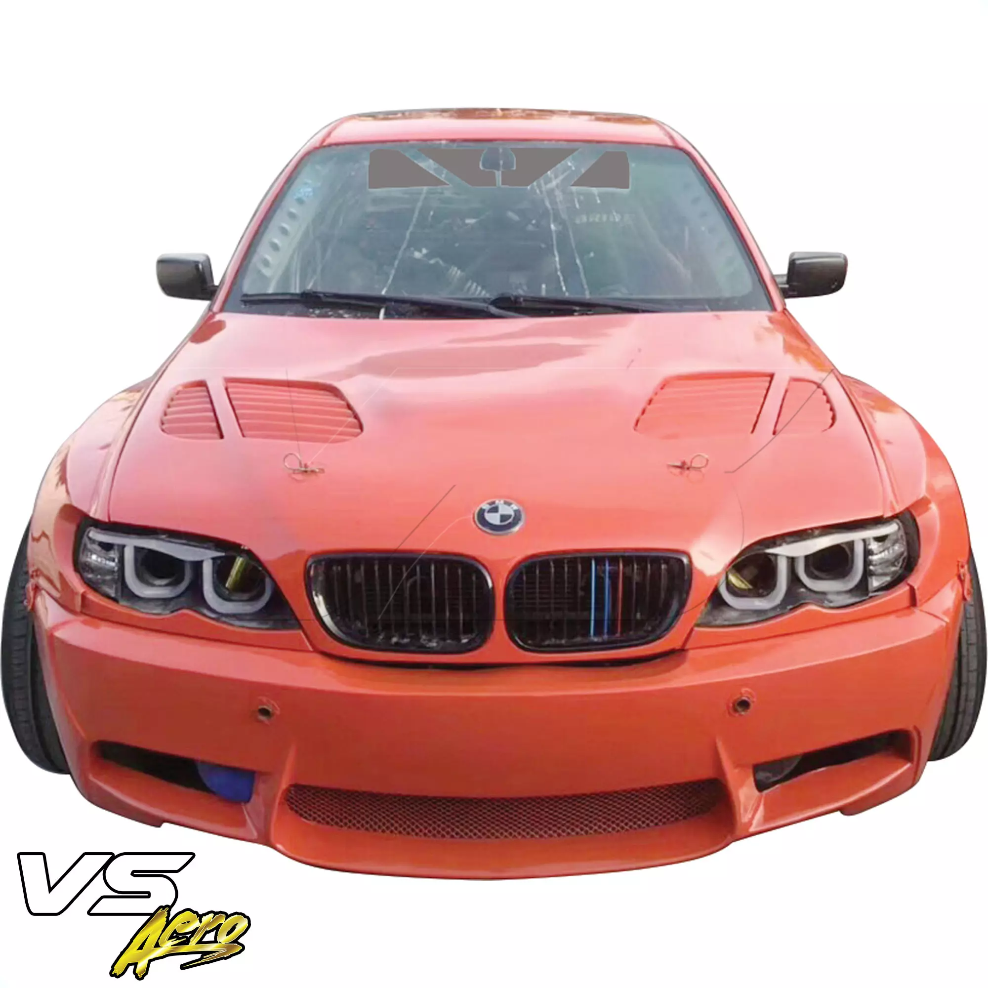 VSaero FRP TKYO Wide Body Front Bumper > BMW 3-Series 328i 335i E90 2009-2011 > 4dr - Image 10