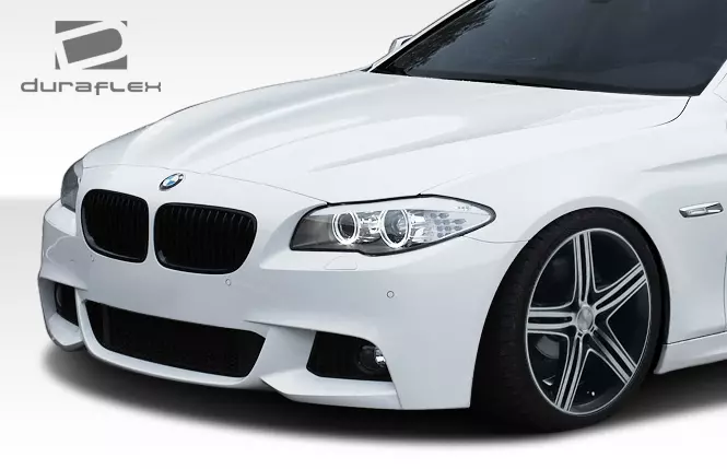2011-2016 BMW 5 Series F10 4DR Duraflex M-Tech Front Bumper Cover 1 Piece - Image 3