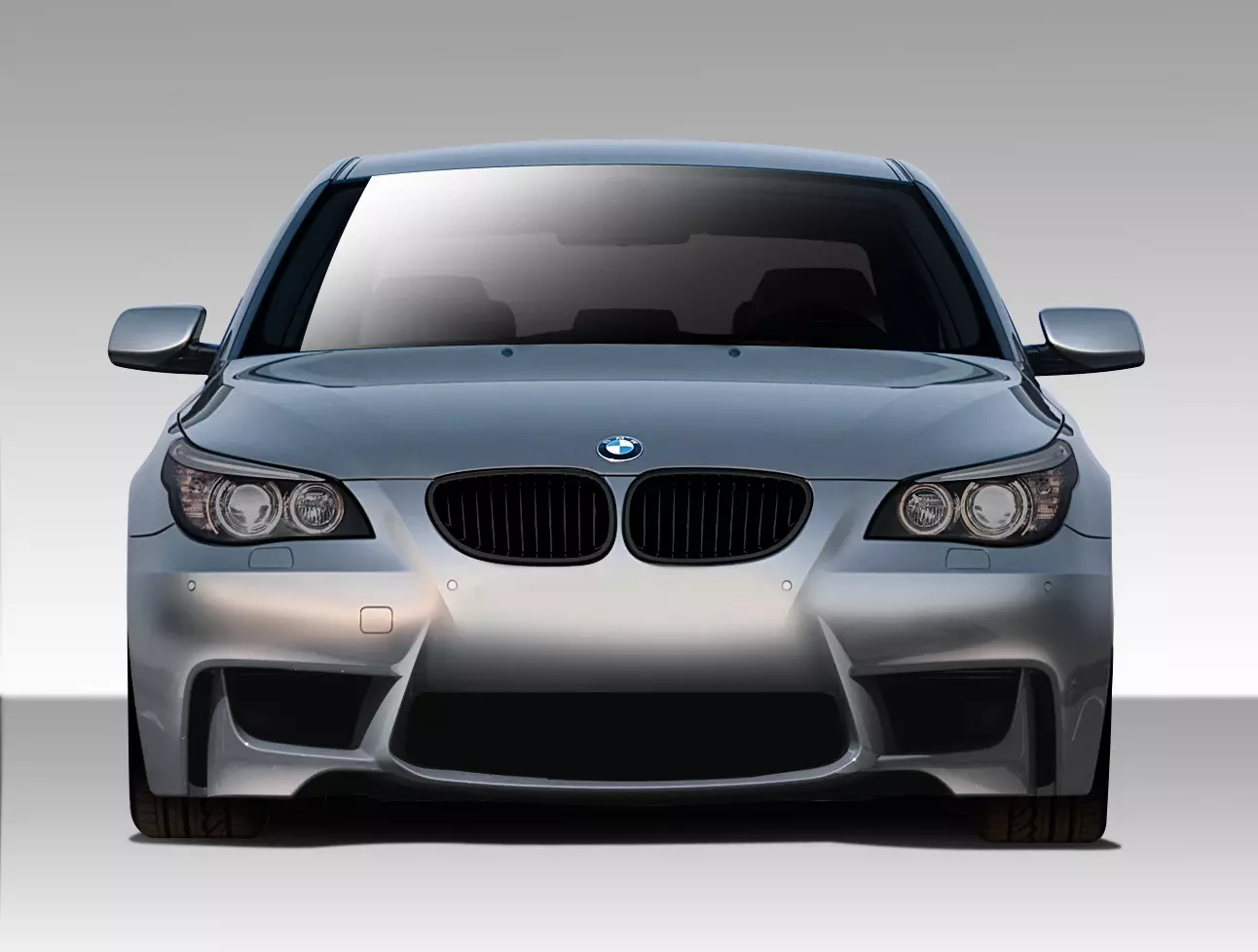 2004-2010 BMW 5 Series E60 Duraflex 1M Look Front Bumper Cover 1 Piece - Image 1