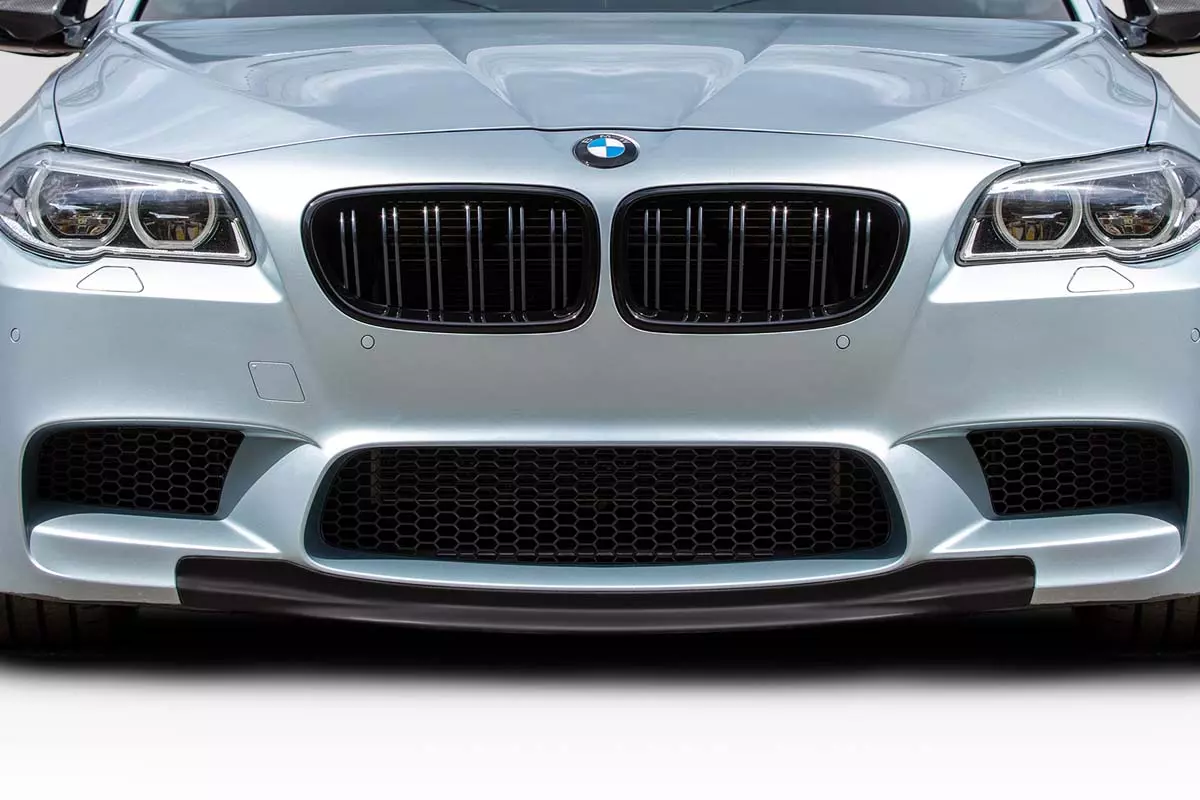 2011-2016 BMW 5 Series F10 4DR Duraflex Fastlane Front Lip Spoiler 1 Piece - Image 1