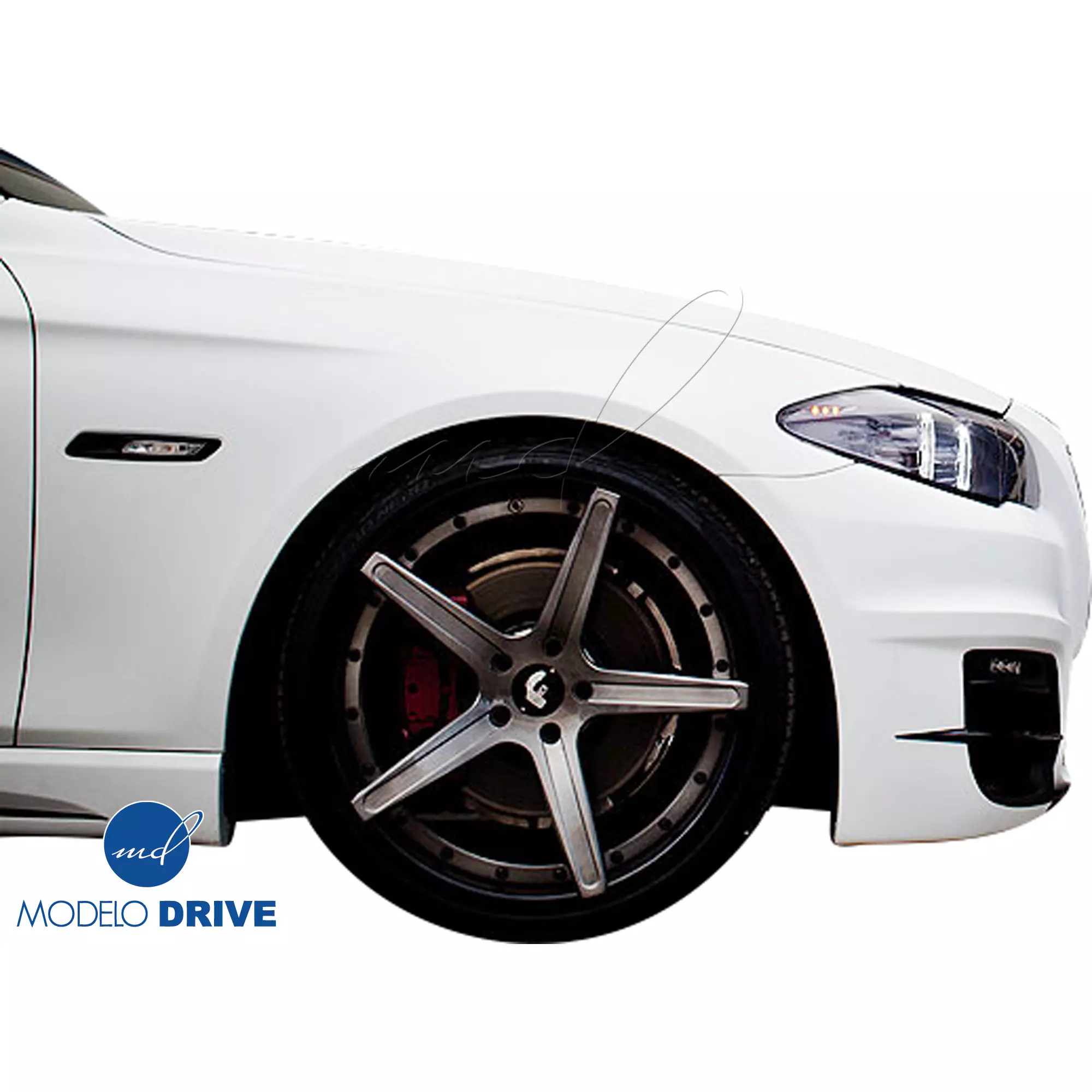 ModeloDrive FRP WAL Body Kit 4pc > BMW 5-Series F10 2011-2016 > 4dr - Image 7