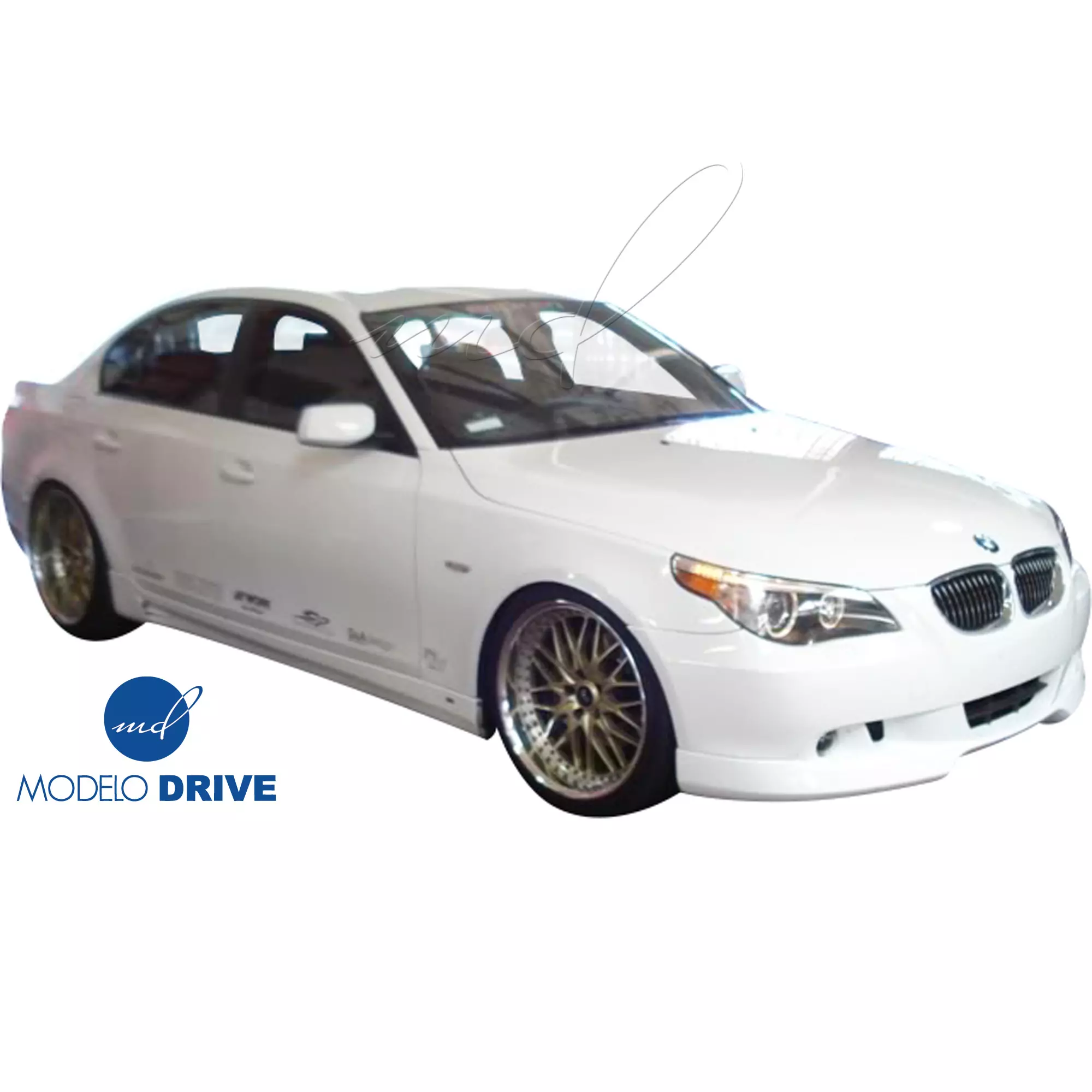 ModeloDrive FRP ASCH Front Valance Add-on > BMW 5-Series E60 2004-2010 > 4dr - Image 2