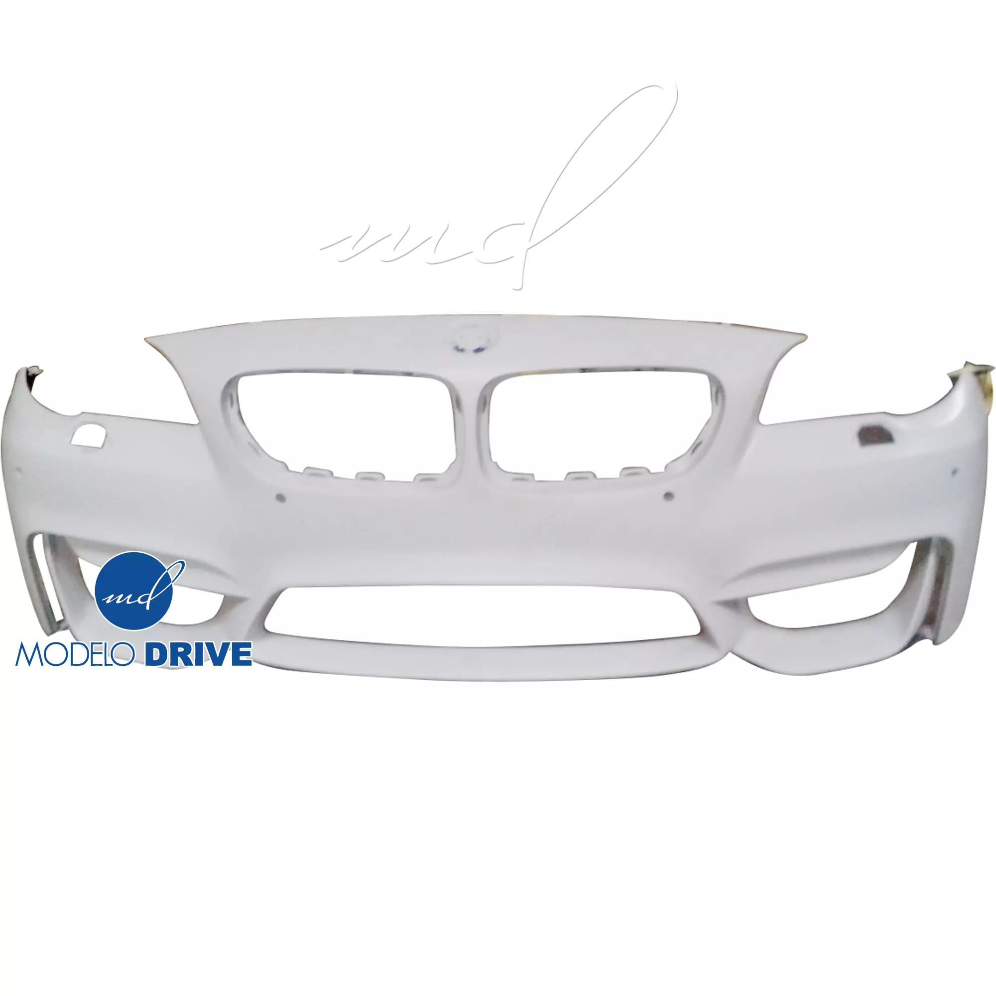 ModeloDrive FRP Type-M4 Style Front Bumper > BMW 5-Series F10 2011-2016 > 4dr - Image 4