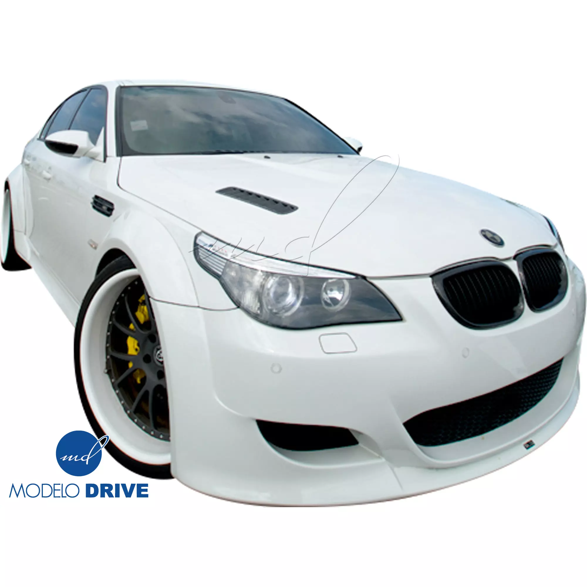 ModeloDrive FRP LUMM CL5RS Wide Body Front Bumper > BMW 5-Series E60 2004-2010 > 4dr - Image 2