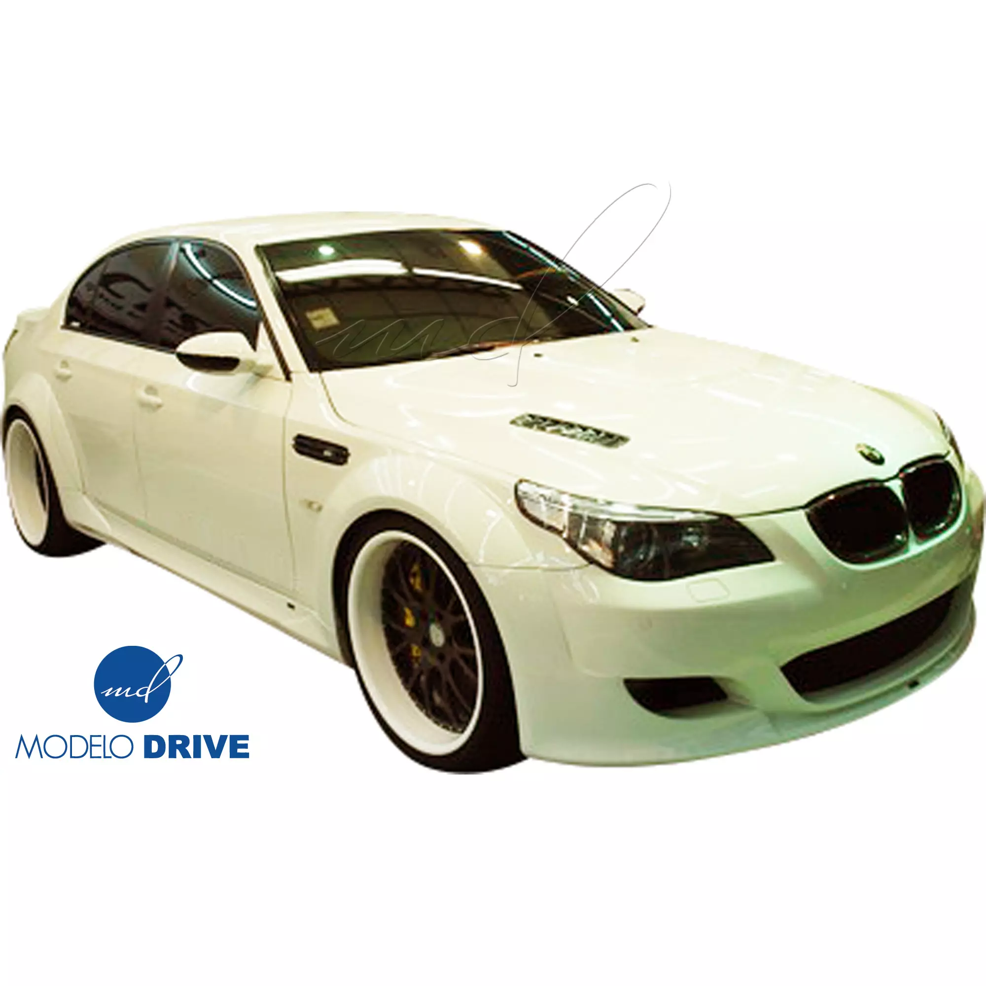 ModeloDrive FRP LUMM CL5RS Wide Body Kit > BMW 5-Series E60 2004-2010 > 4dr - Image 6