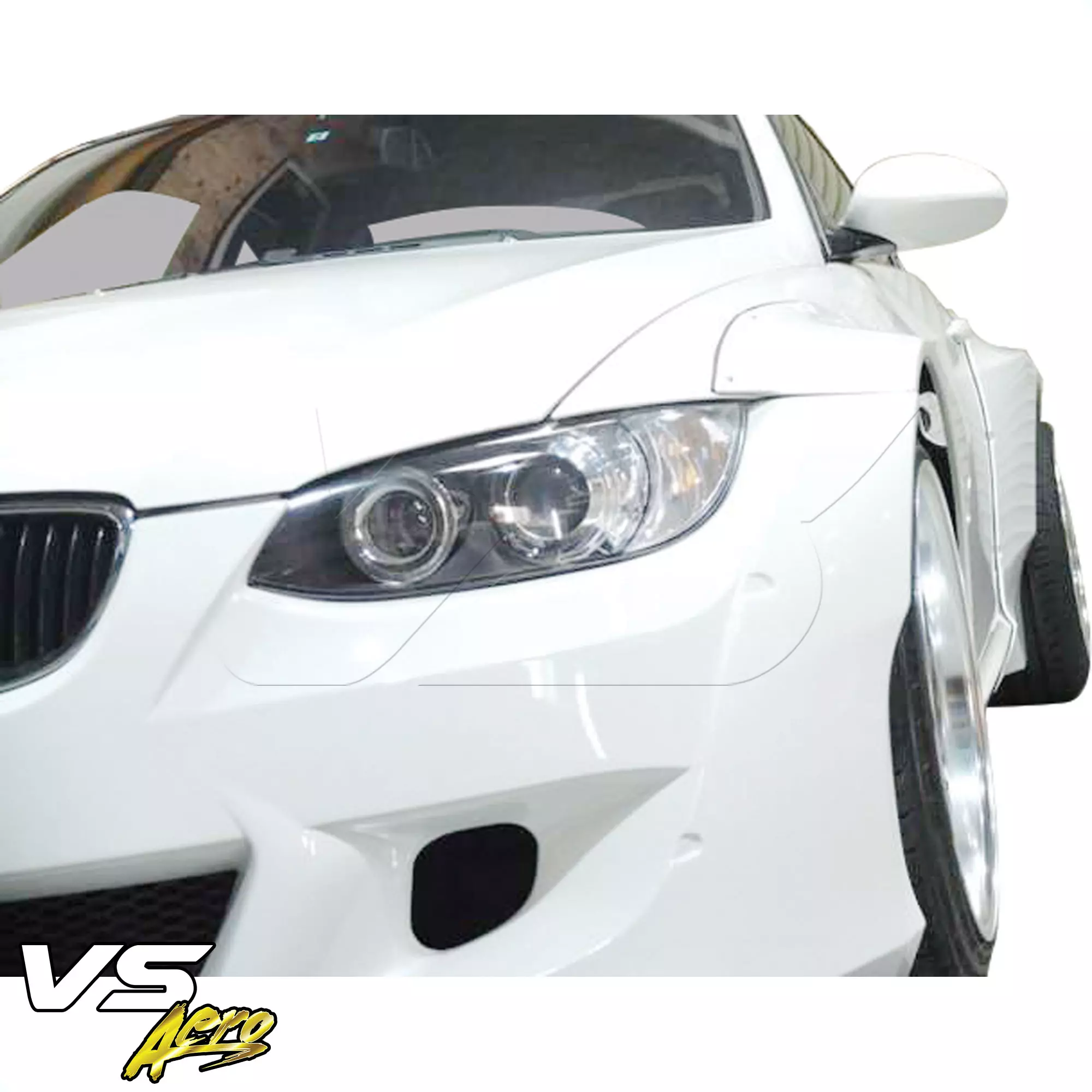 VSaero FRP TKYO Wide Body Front Bumper > BMW M3 E92 2008-2013 > 2dr - Image 3