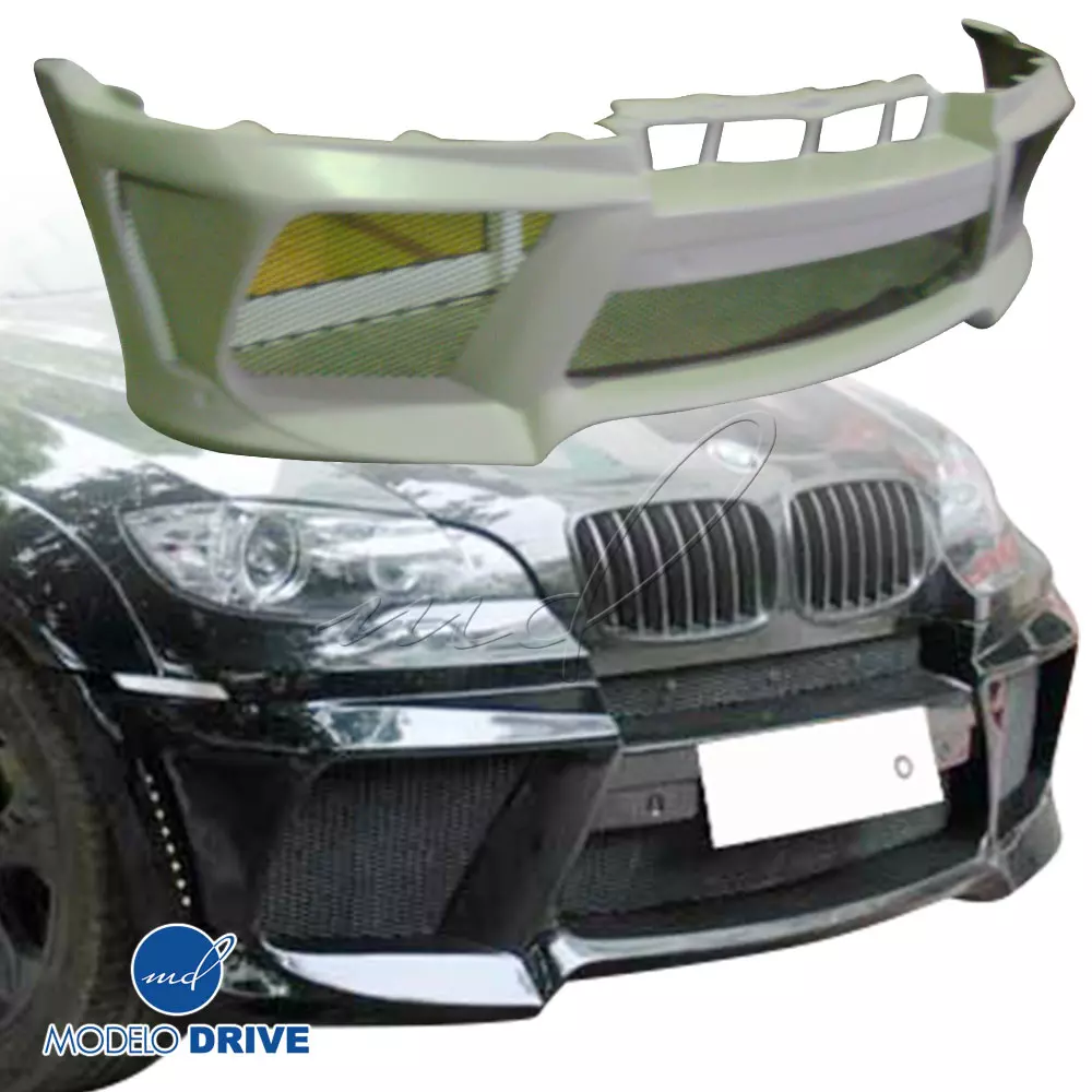 ModeloDrive FRP LUMM Wide Body Front Bumper > BMW X6 2008-2014 > 5dr - Image 5