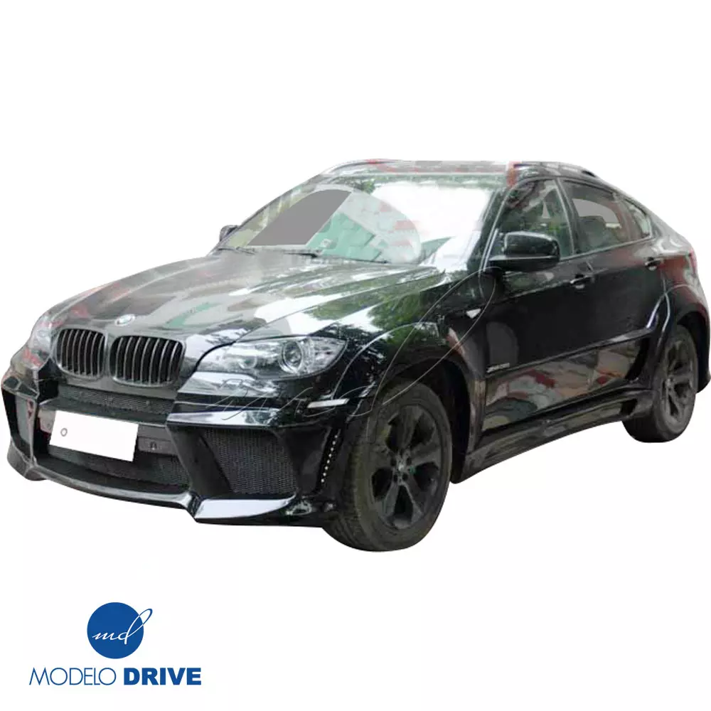 ModeloDrive FRP LUMM Wide Body Front Bumper > BMW X6 2008-2014 > 5dr - Image 6