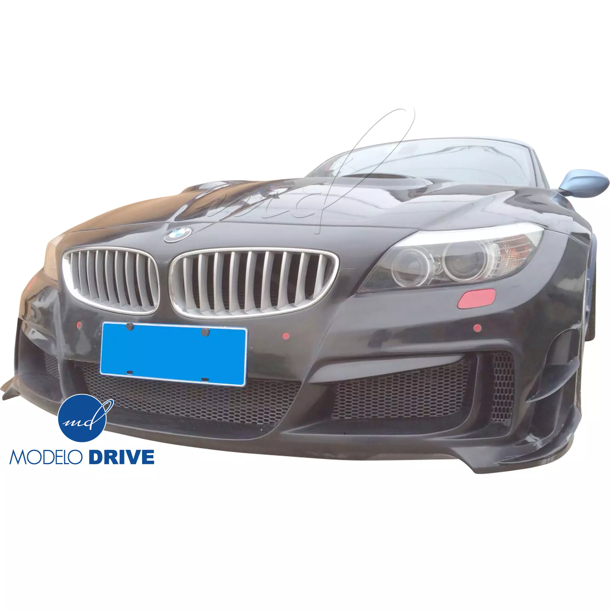 ModeloDrive FRP LVL Wide Body Front Bumper 5pc > BMW Z4 E89 2009-2016 - Image 6