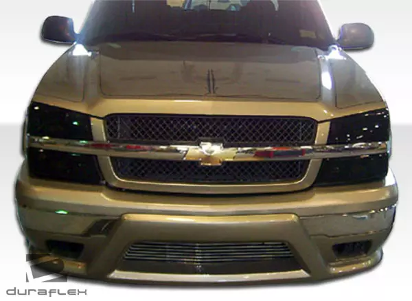 2003-2006 Chevrolet Silverado 2002-2006 Chevrolet Avalanche Duraflex Platinum Front Bumper Cover (w/o cladding) 1 Piece - Image 5