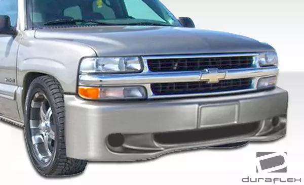 1999-2002 Chevrolet Silverado 2000-2006 TahOE Suburban Duraflex Lightning SE Front Bumper Cover 1 Piece - Image 2