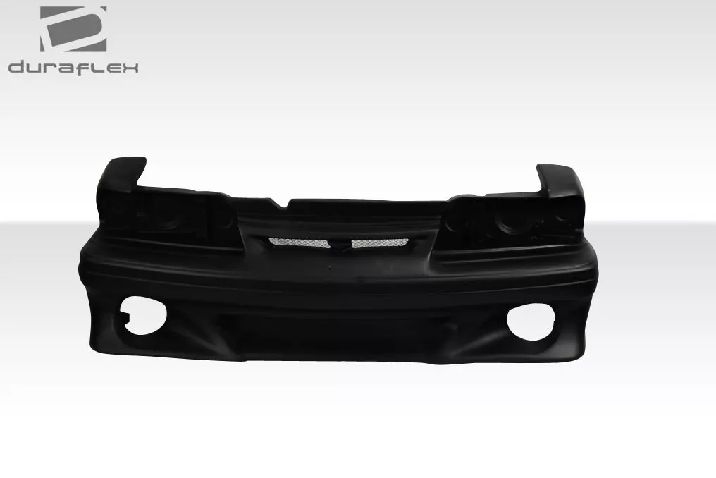 1987-1993 Ford Mustang Duraflex Stalker Front Bumper Cover 1 Piece - Image 2